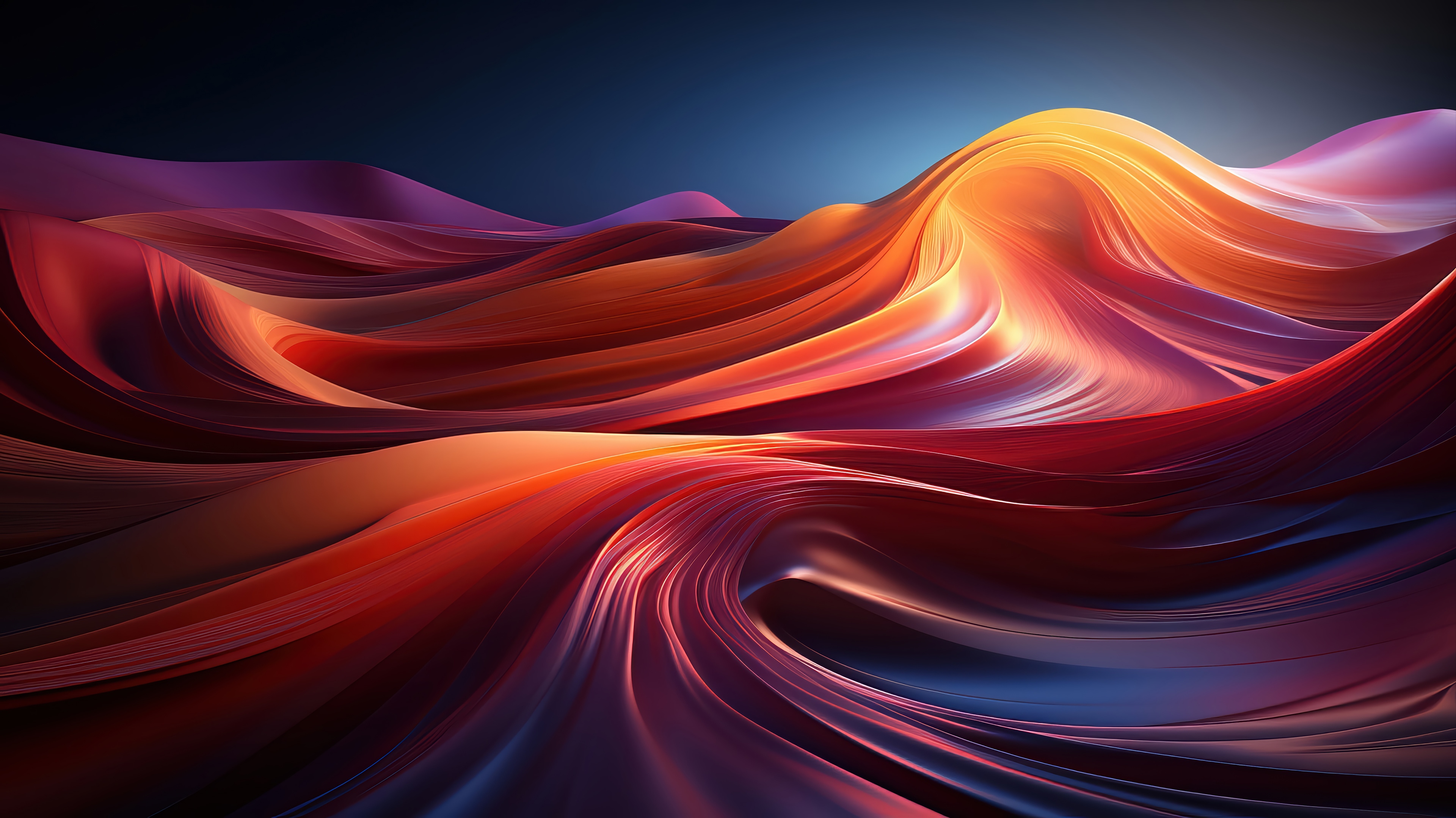Windows 11 Abstract Colorful 4K HD Wallpaper