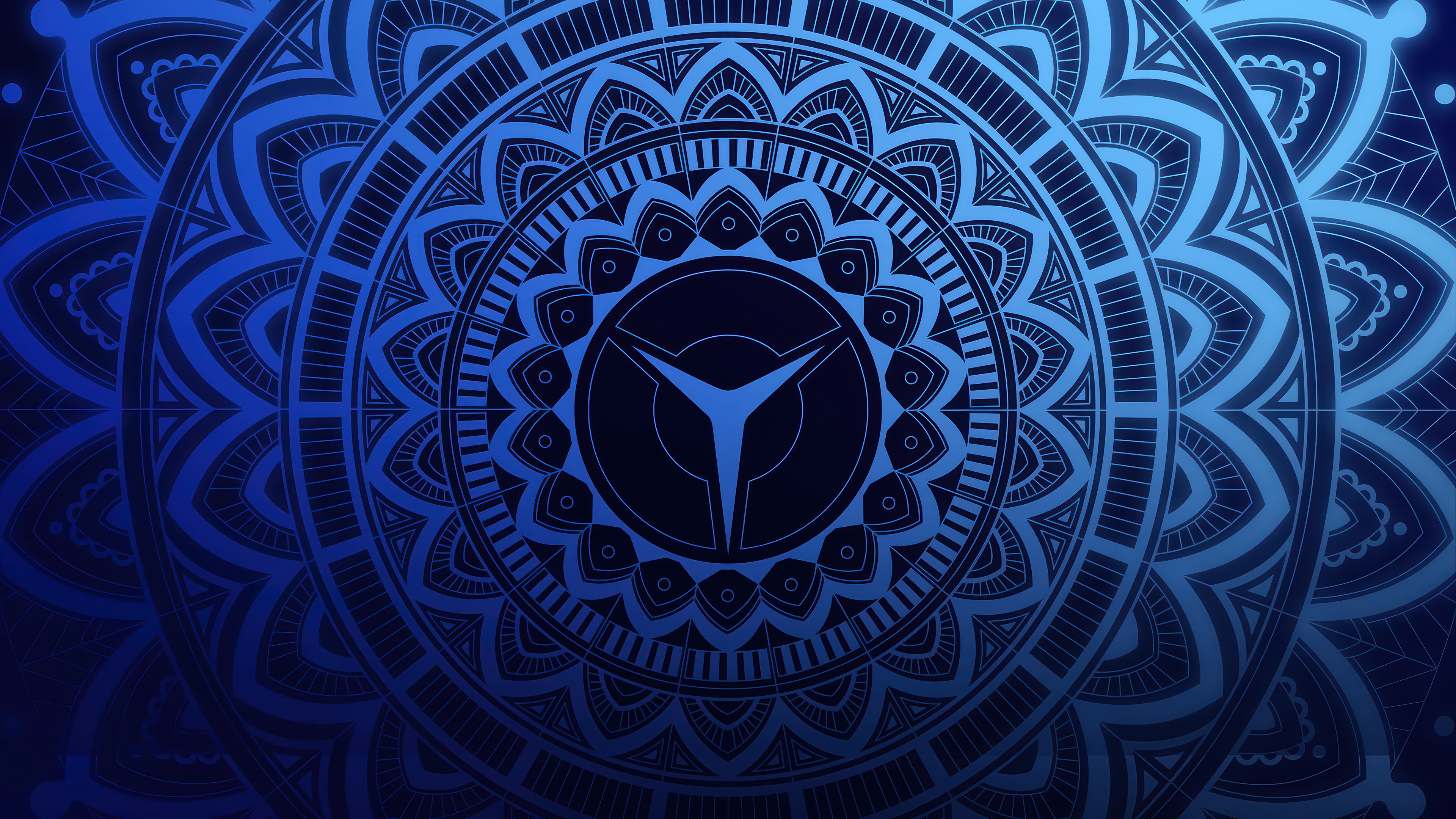 Lenovo Legion 4K Mandala HD Wallpaper