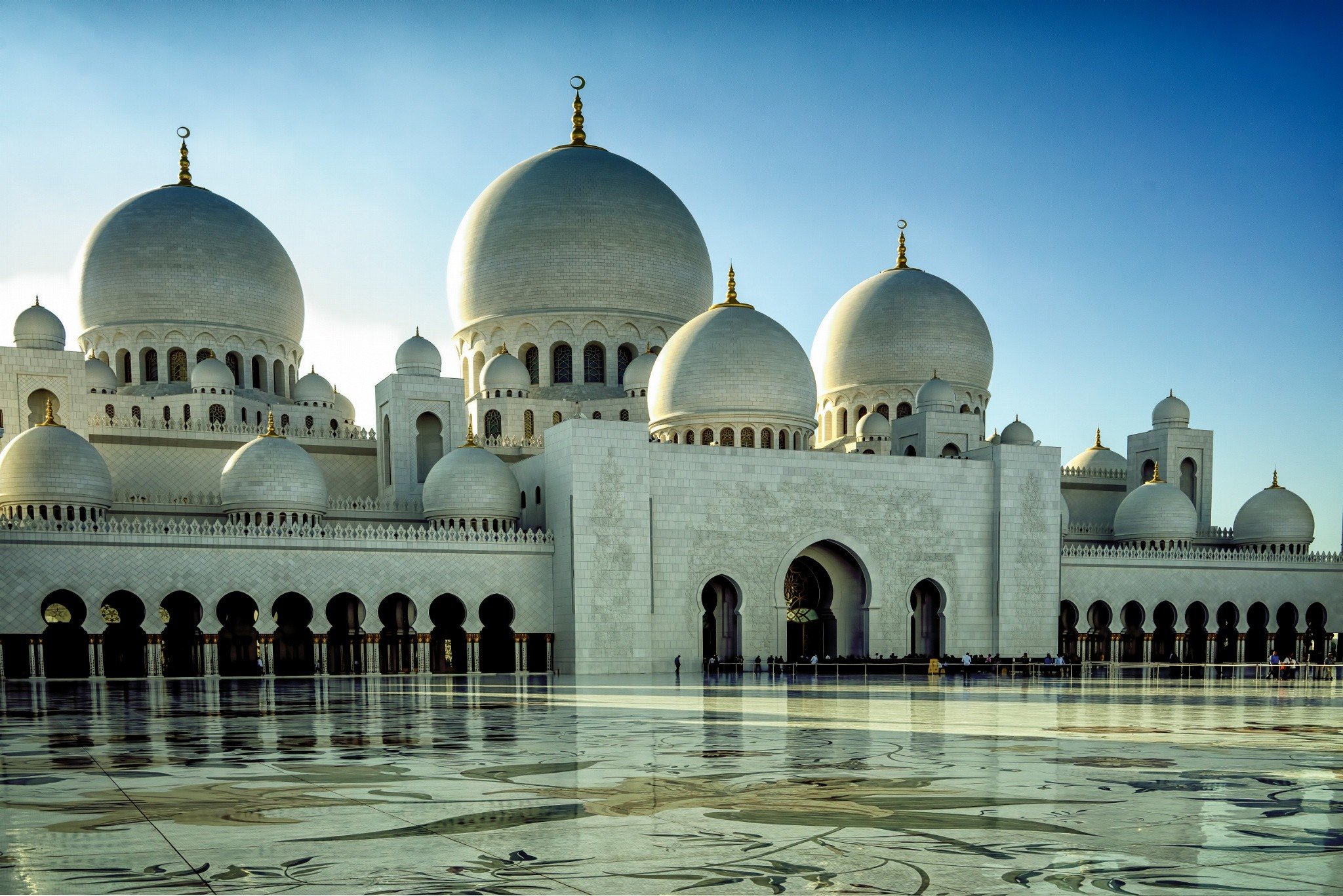 Sheikh Zayed Grand Mosque, Abu Dhabi HD Wallpaper