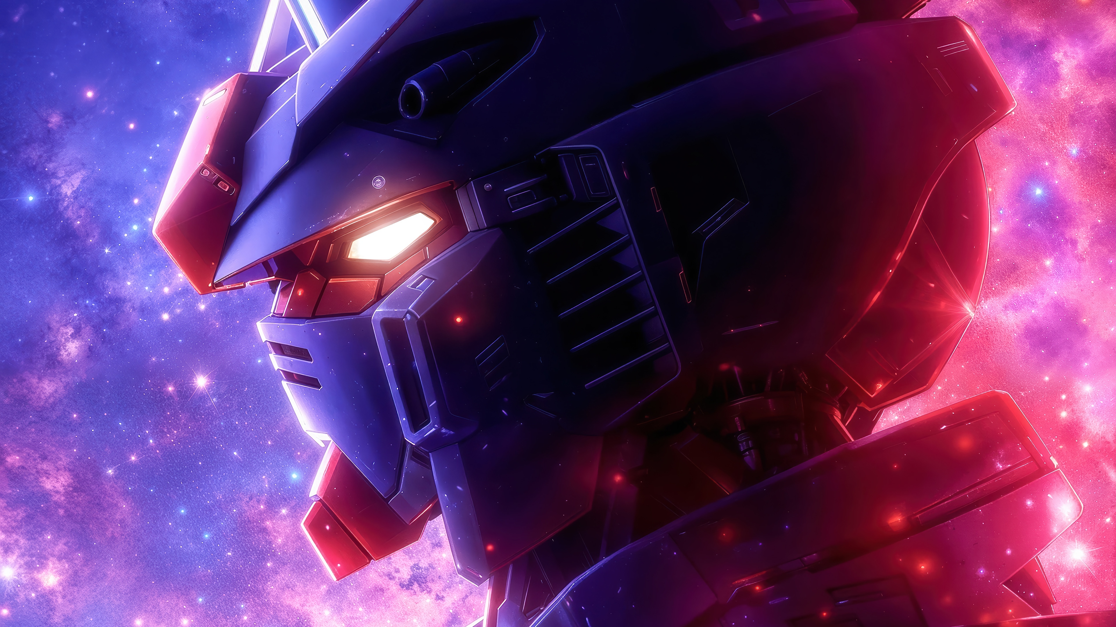 Gundam Robot in Space 4K HD Wallpaper