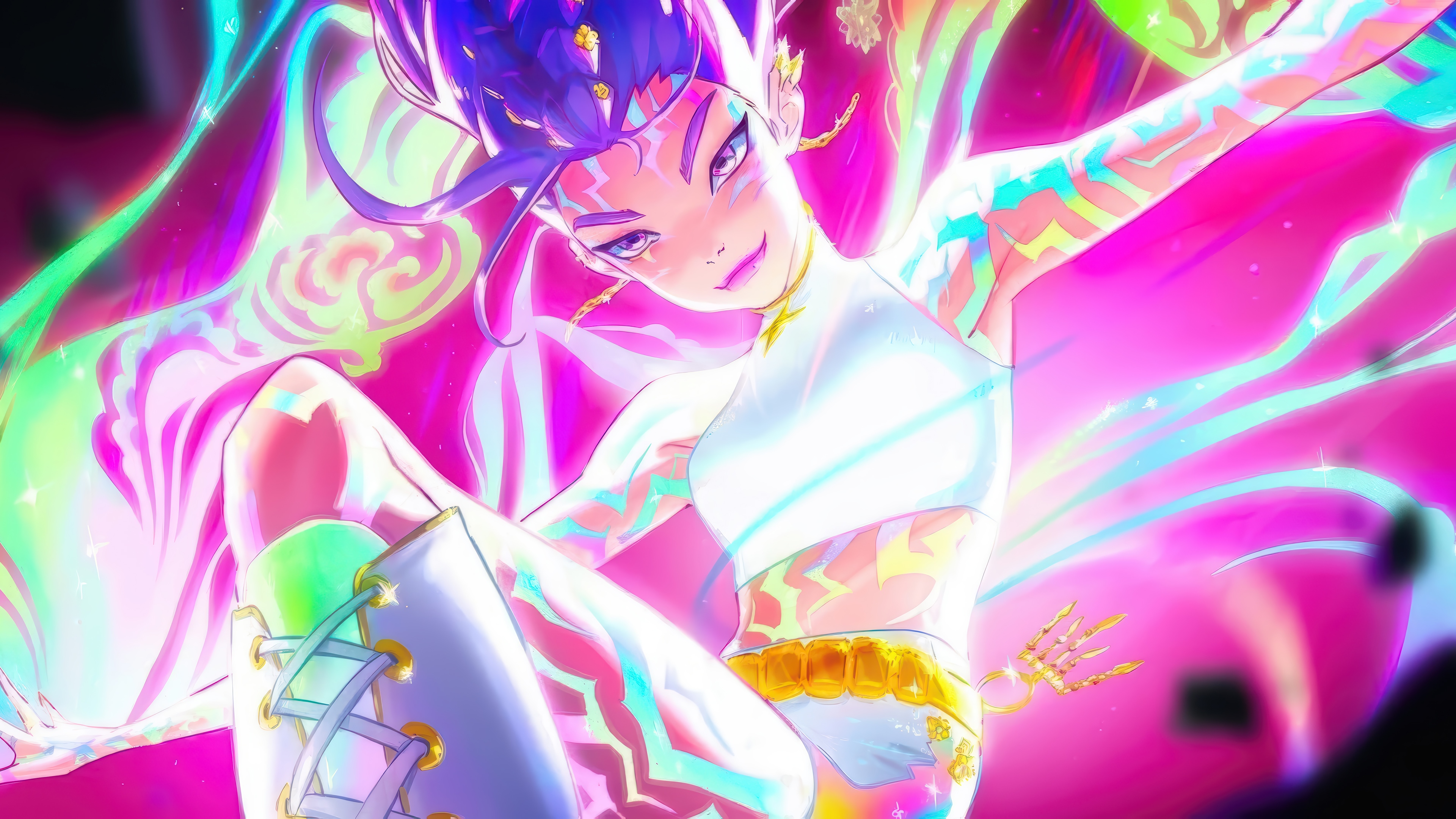 KPop Demon Hunters 4K HD Wallpaper