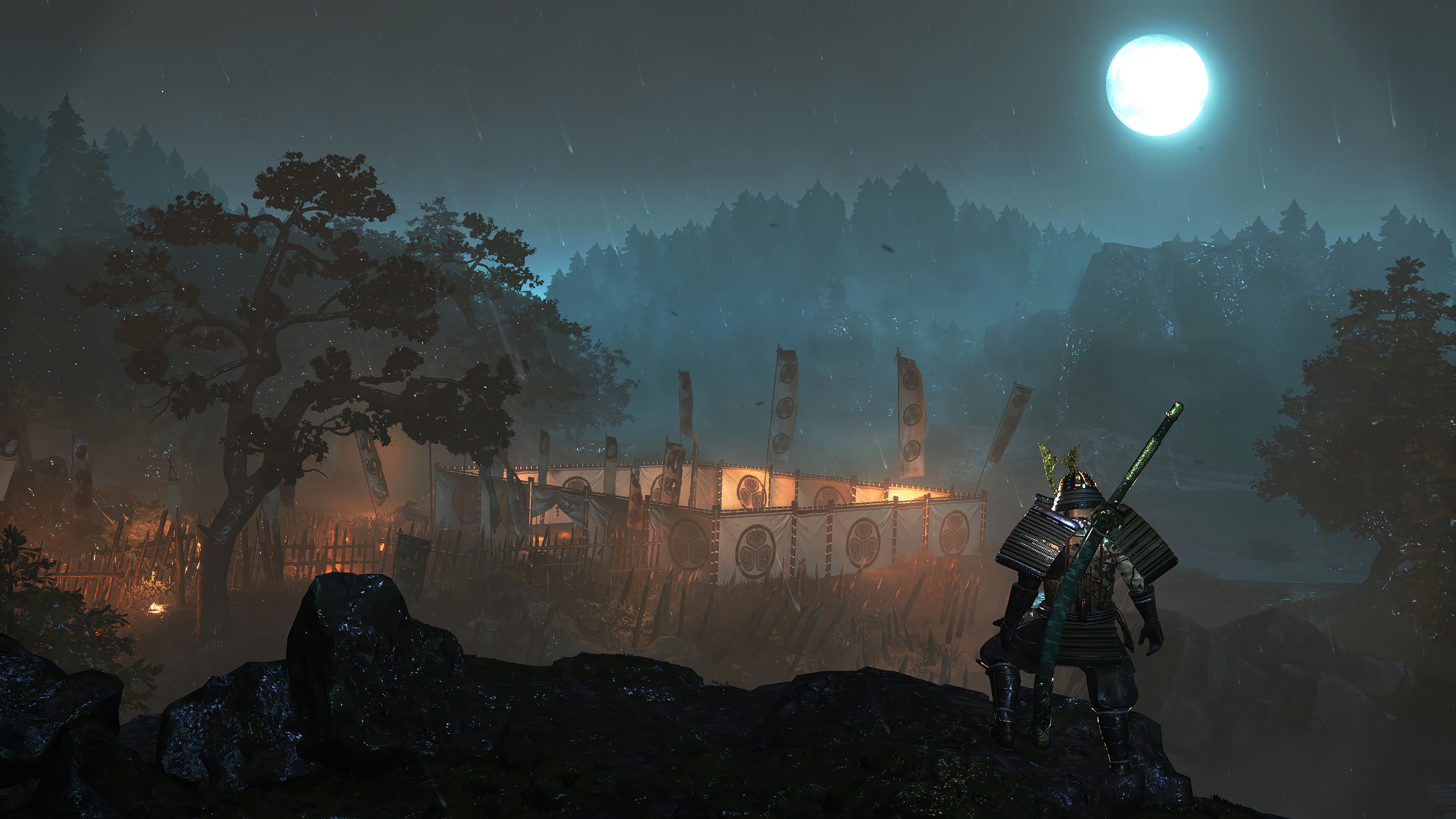 Samurai in Nioh 4K HD Wallpaper