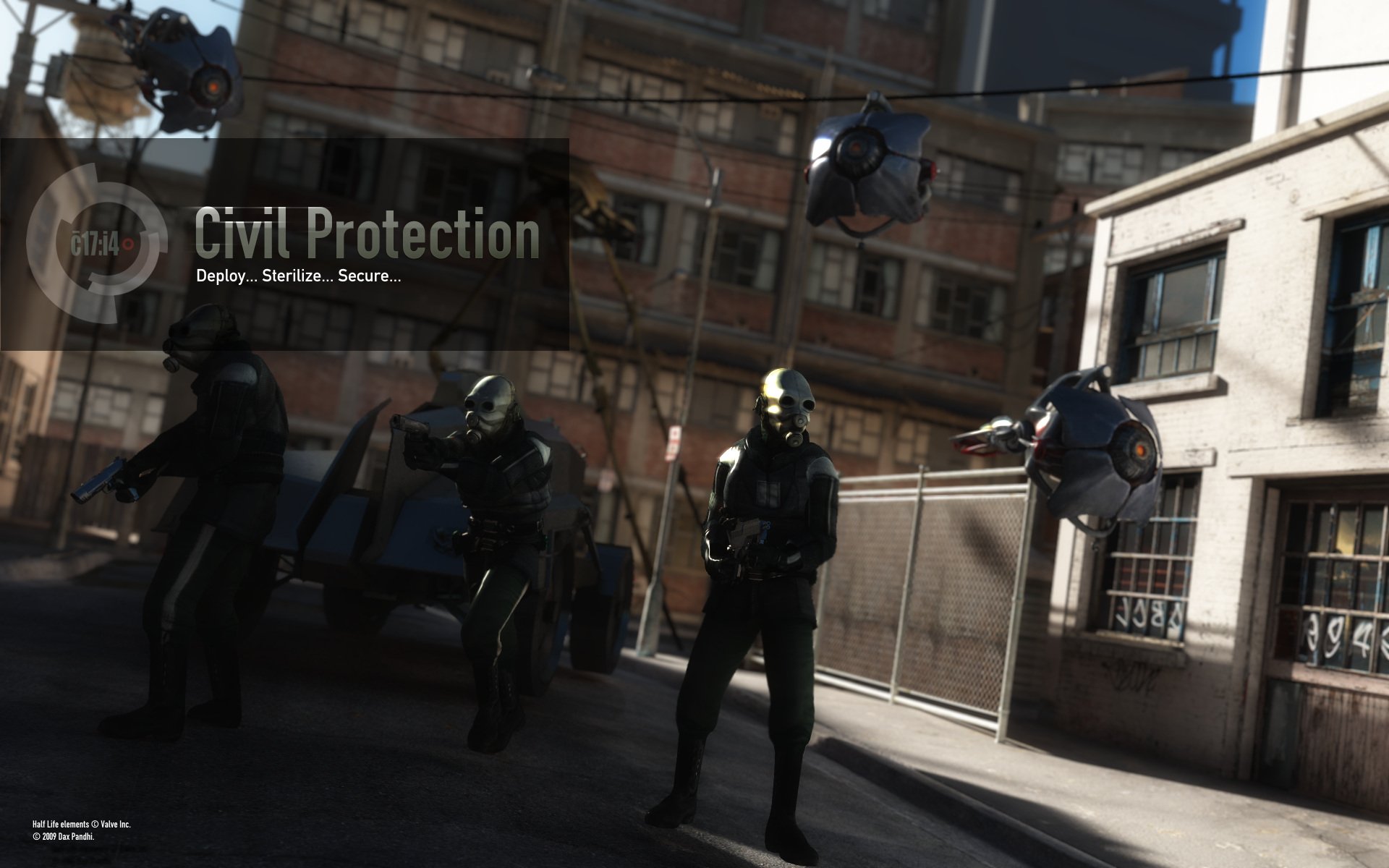 Civil Protection from Half-Life 2 HD Wallpaper