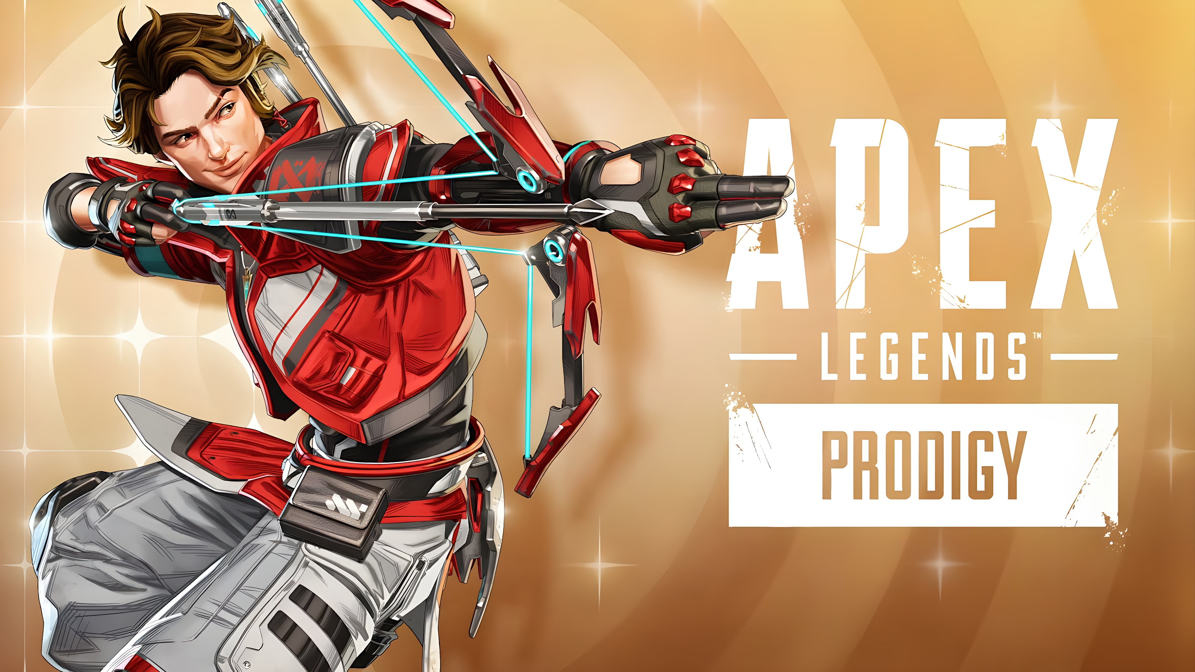 Apex Legends Prodigy Artwork with Character and Bow HD Wallpaper