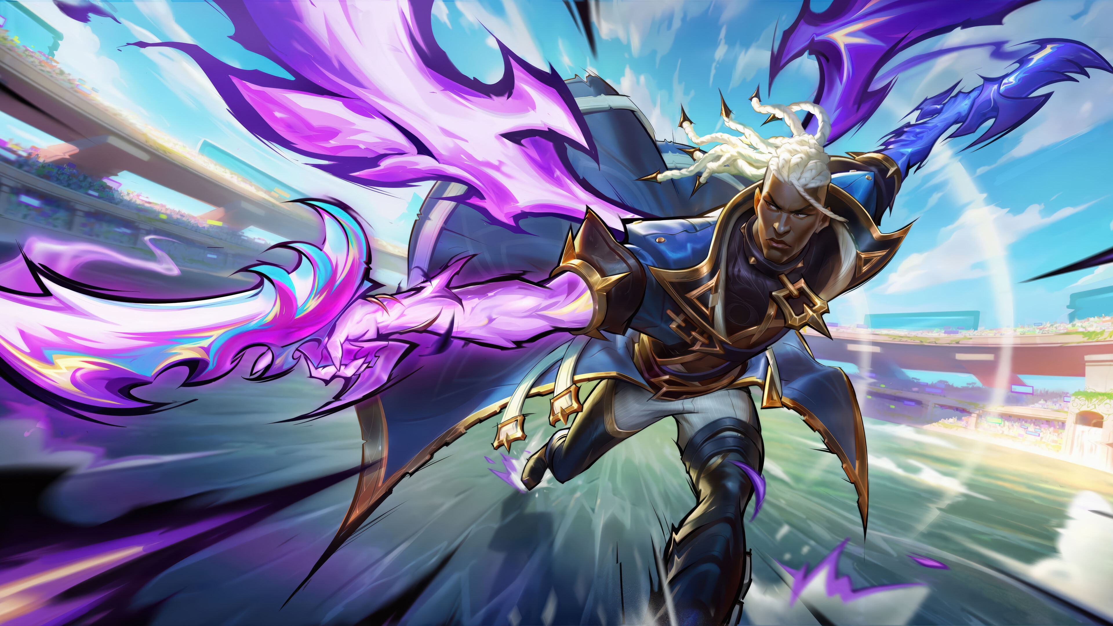 Lucian from League of Legends HD Wallpaper