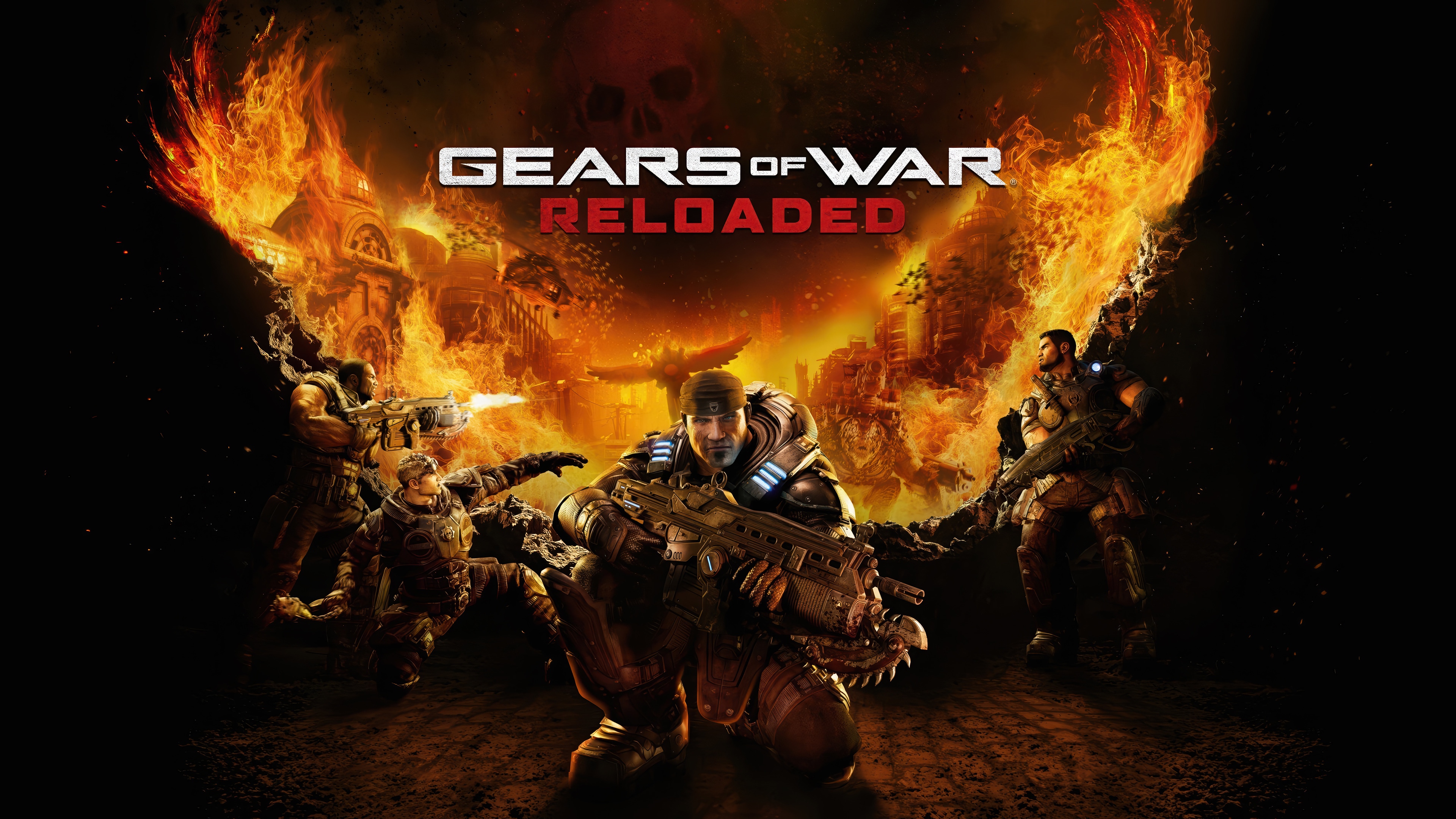 Gears of War: Reloaded 4K HD Wallpaper