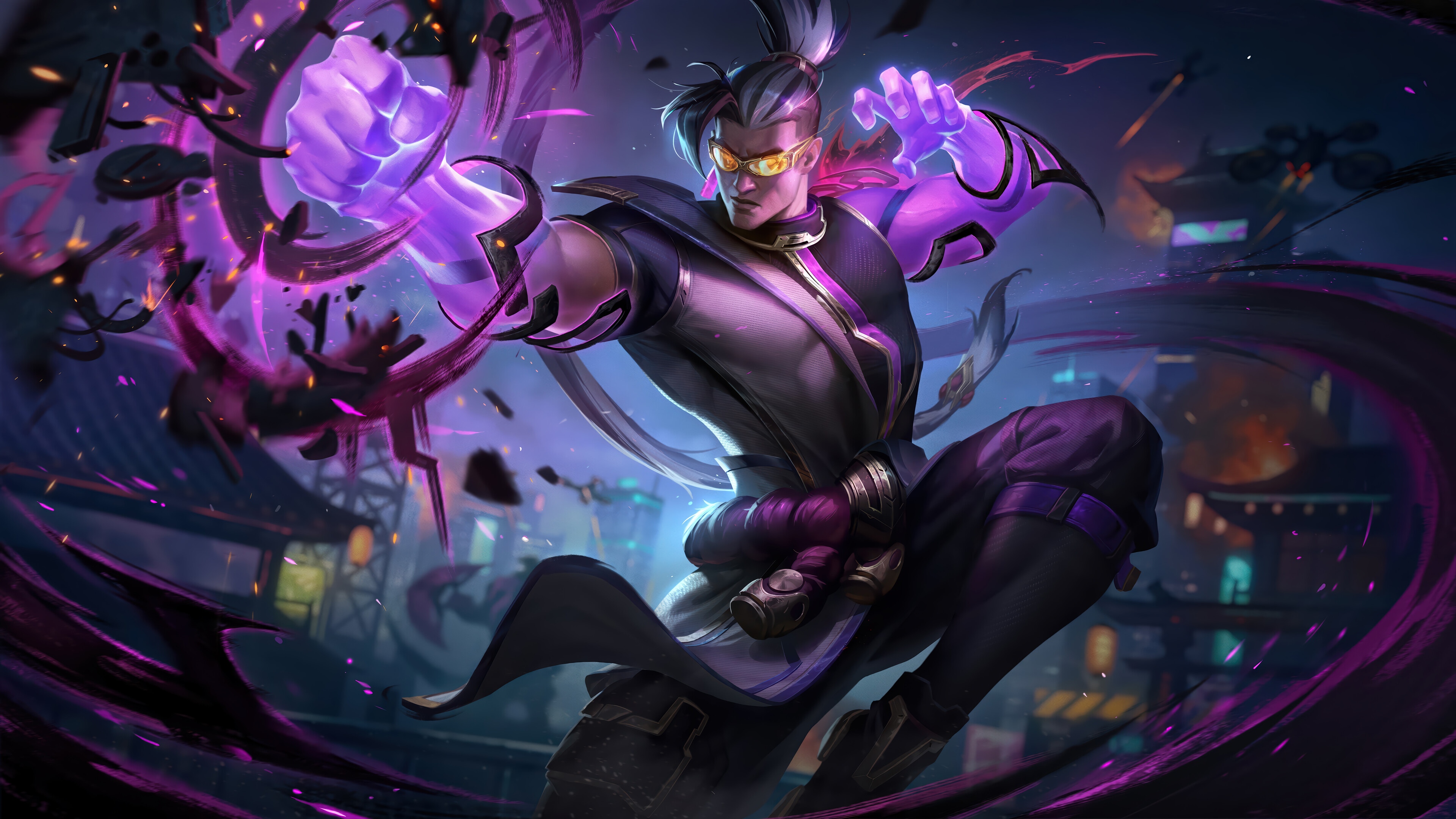 Inkshadow Lee Sin in 4K HD Wallpaper