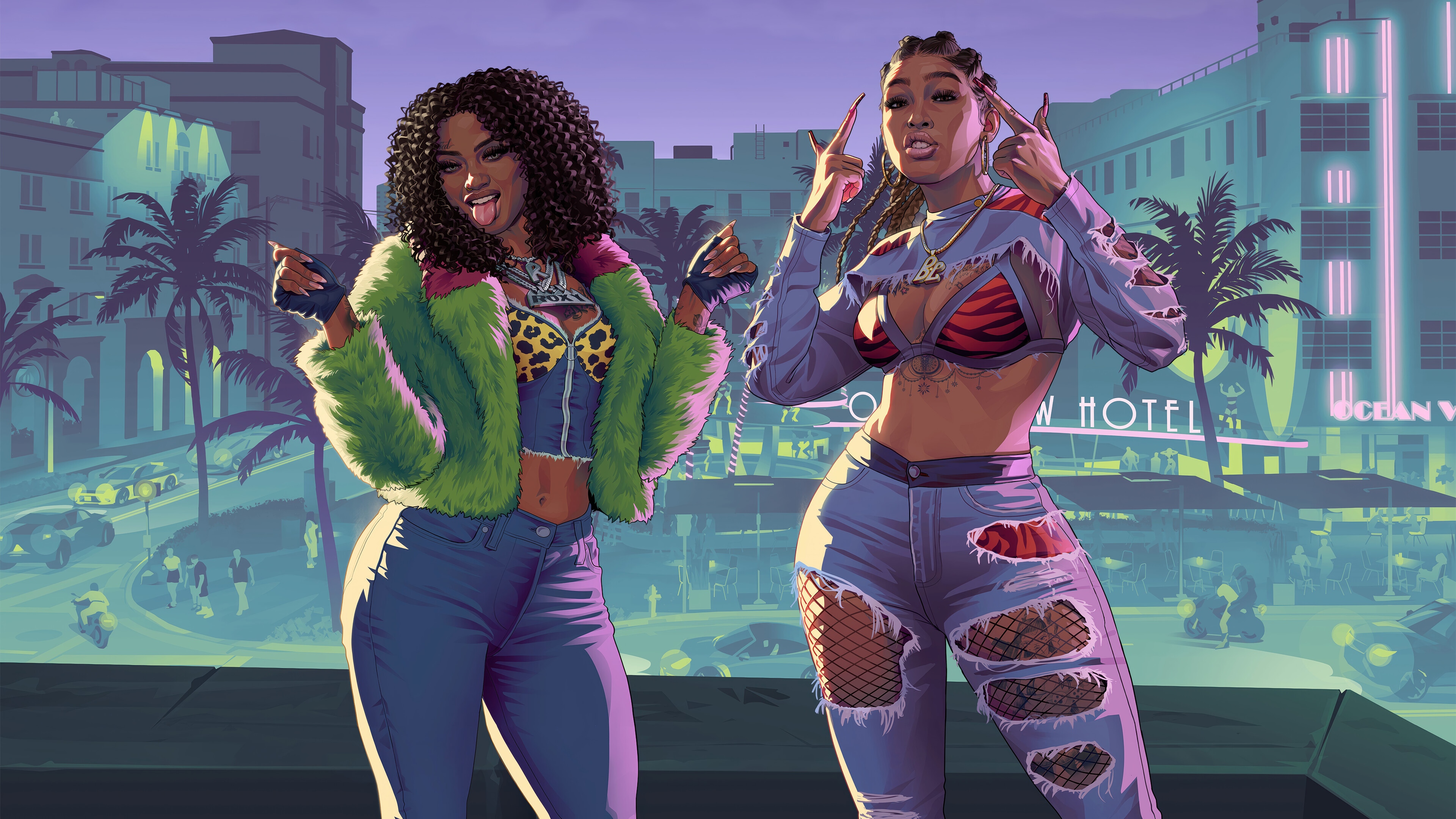 Grand Theft Auto 6 4K HD Wallpaper