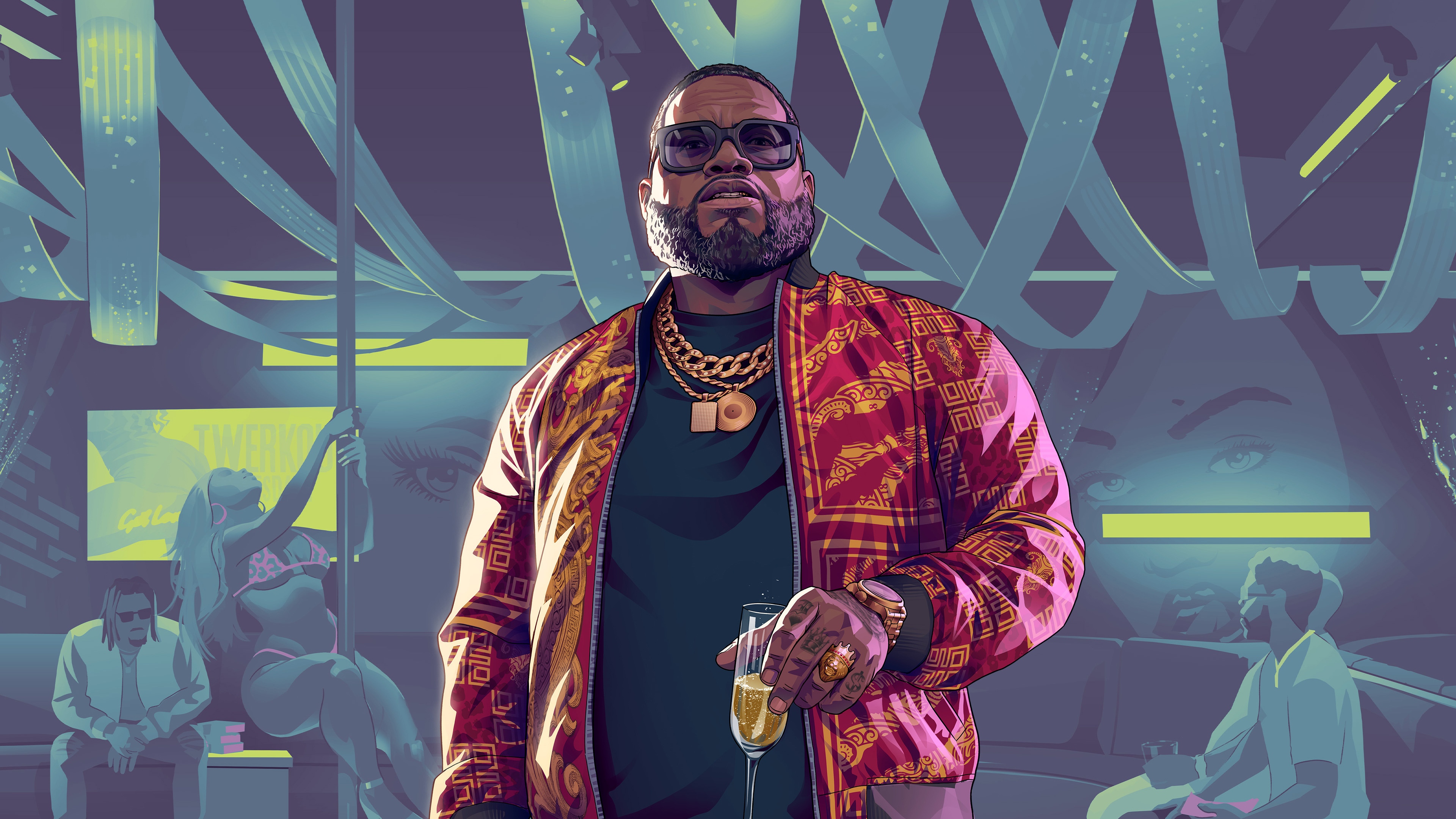 Grand Theft Auto 6: Boobie Ike 4K HD Wallpaper