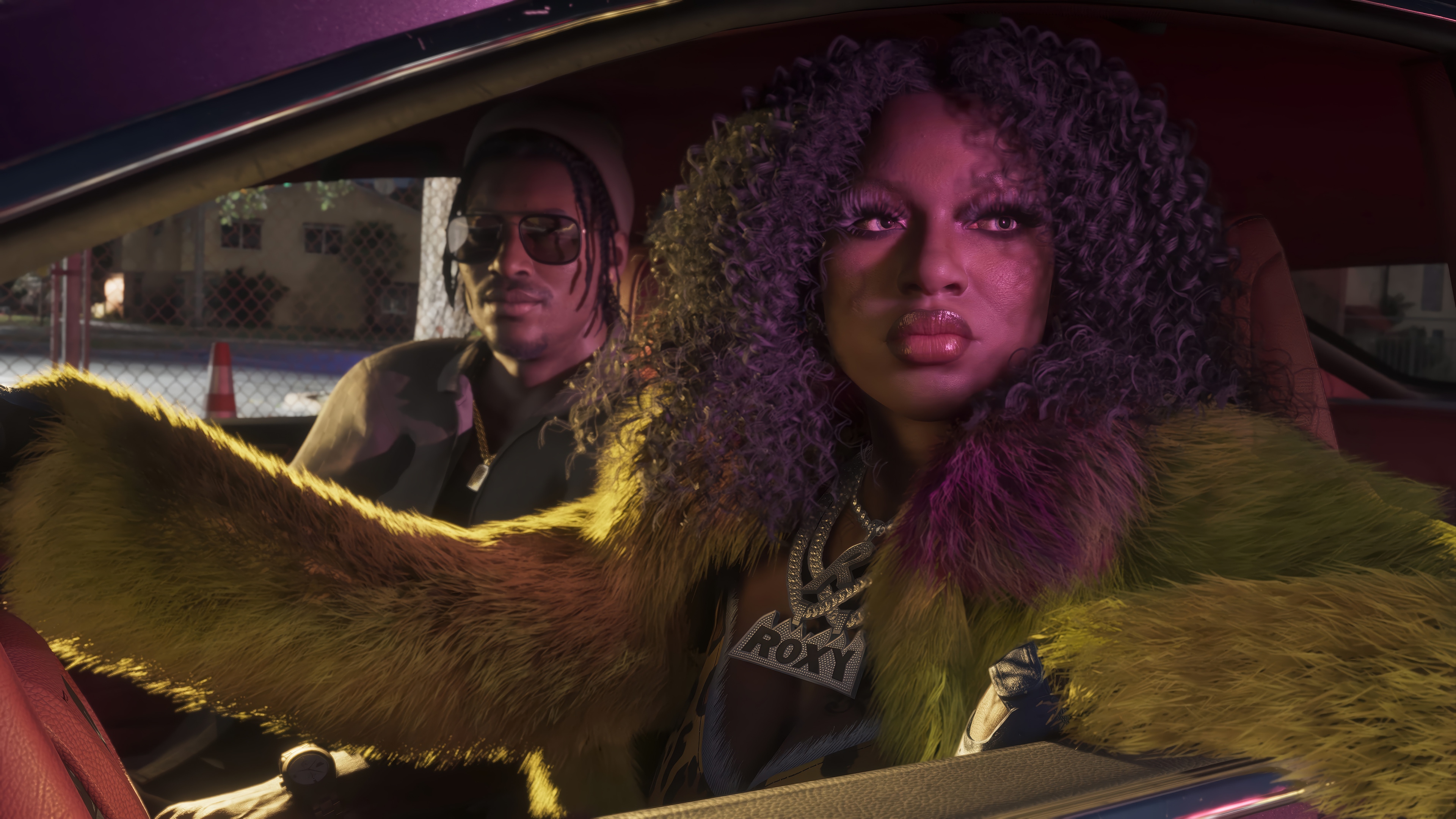 Grand Theft Auto 6: Real Dimez in a car HD Wallpaper