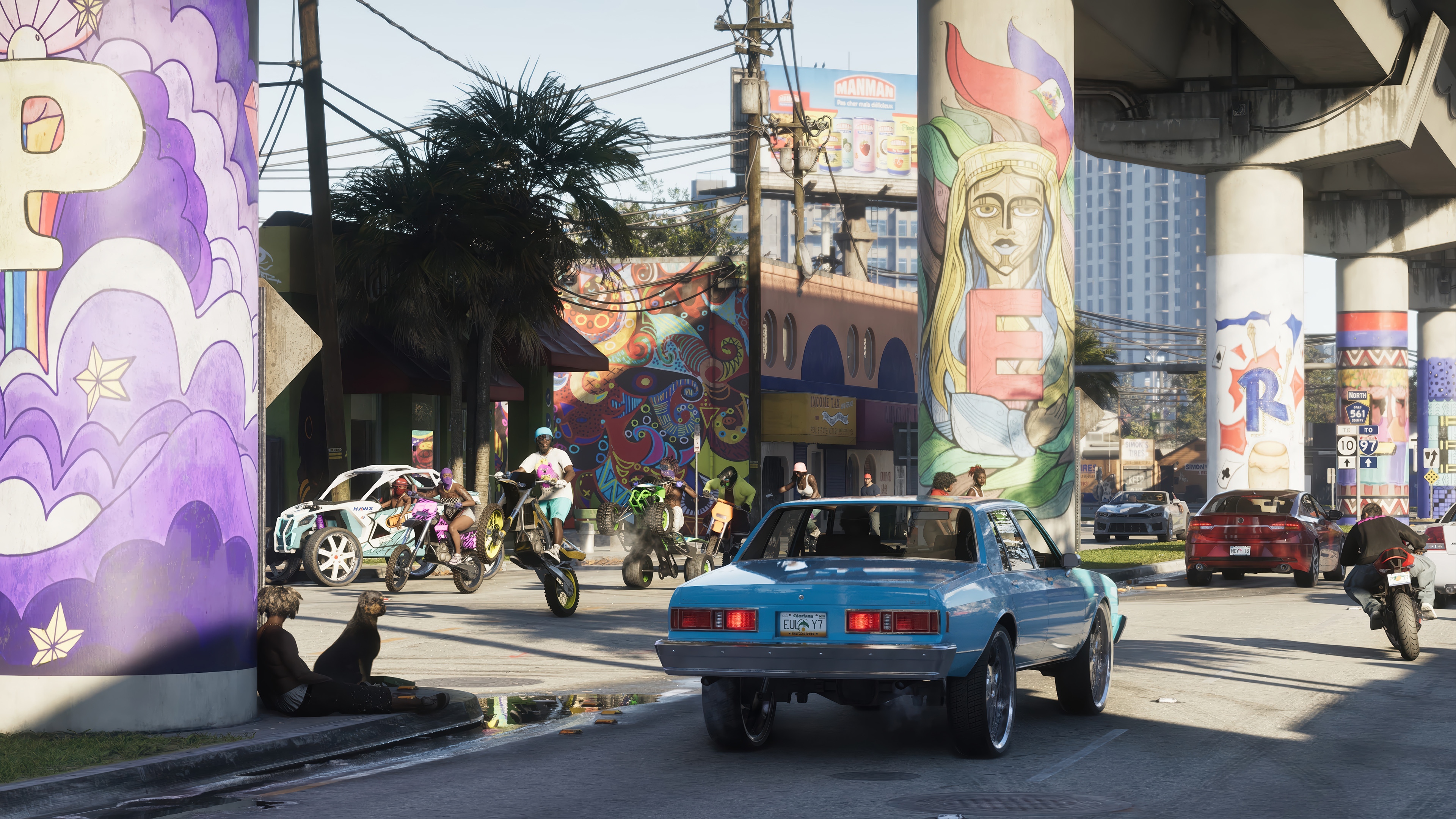 Grand Theft Auto 6 Vice City 4K HD Wallpaper