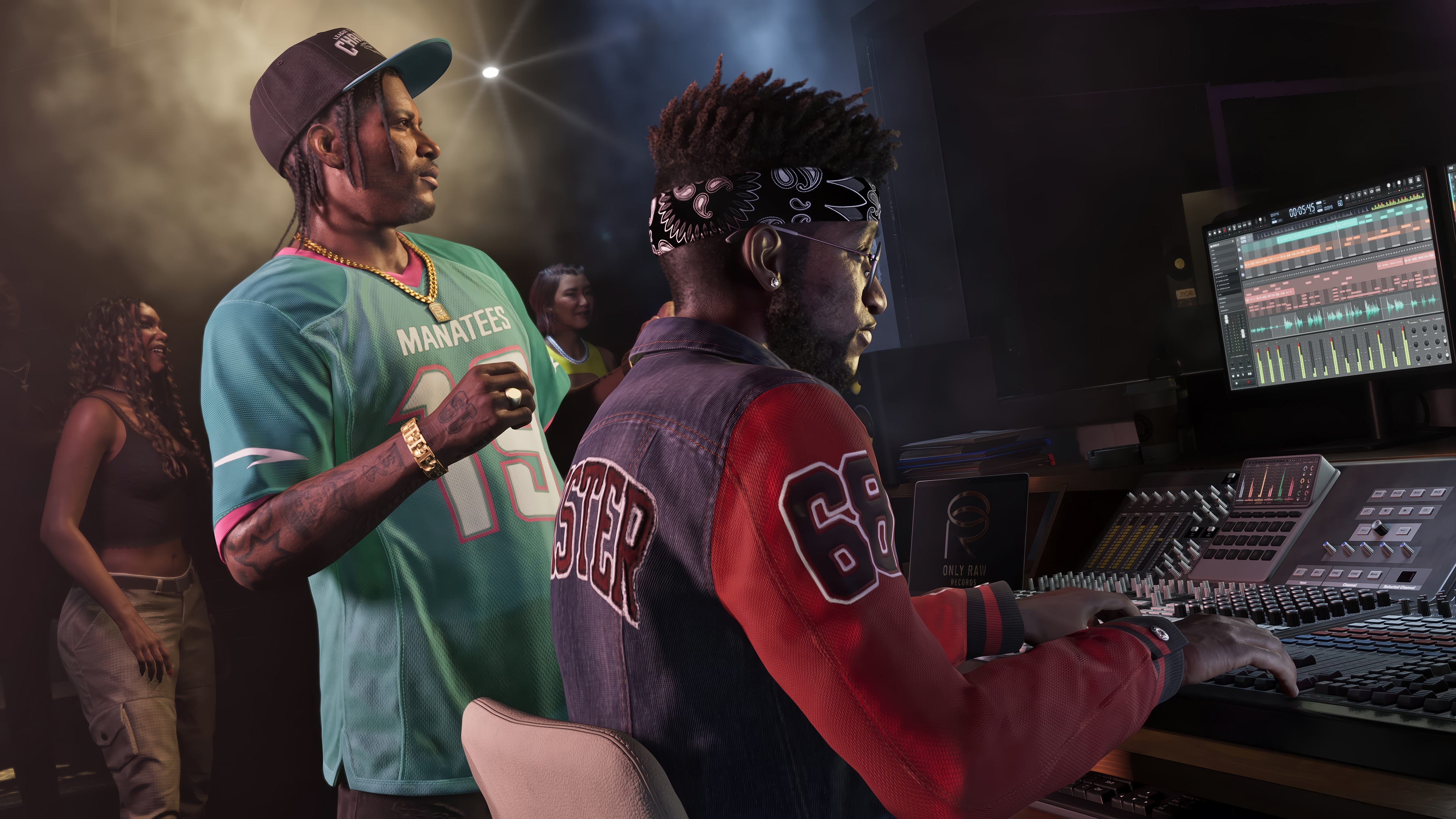 Grand Theft Auto 6 Drequan Priest in Recording Studio HD Wallpaper