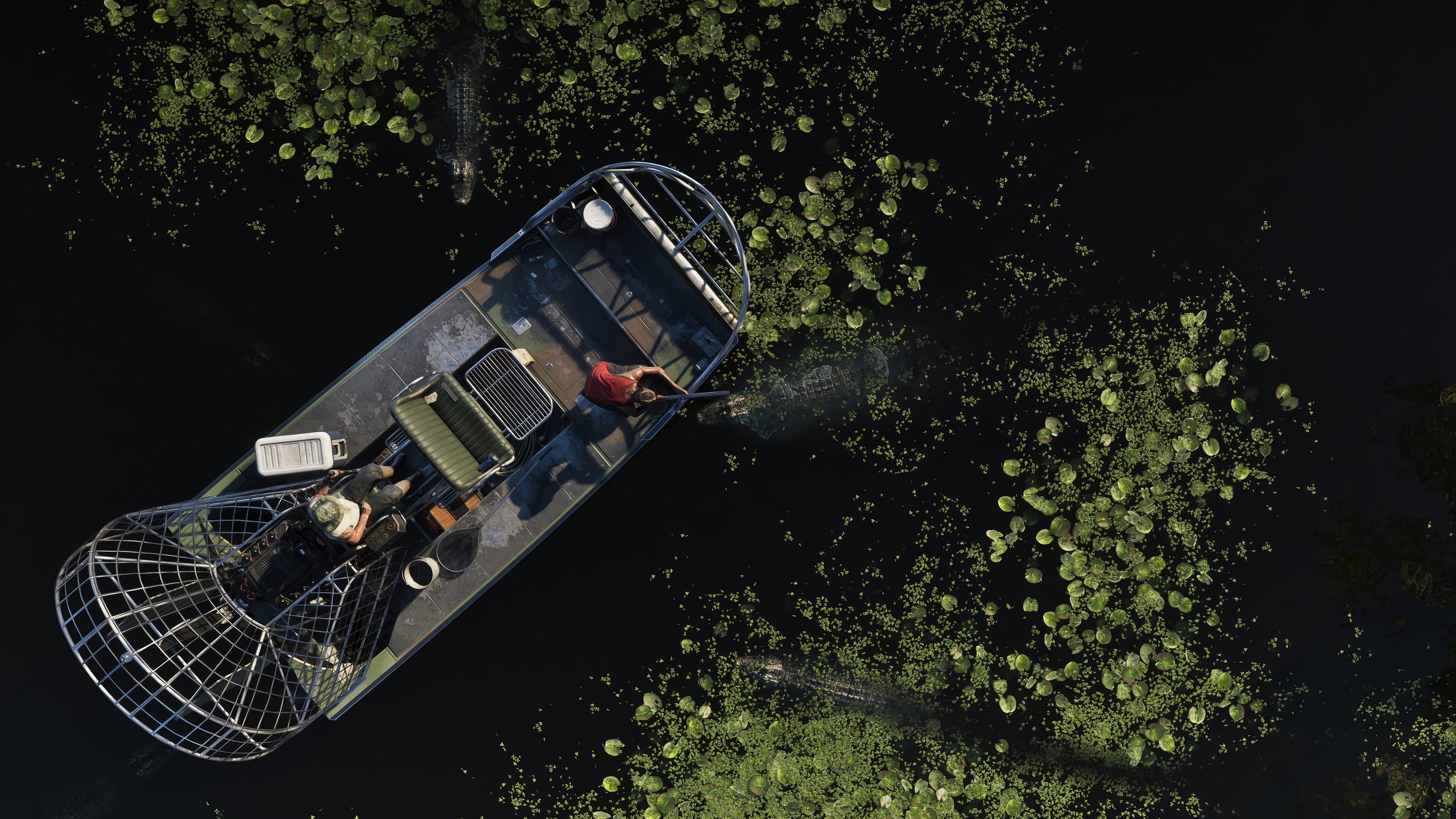 Grand Theft Auto 6: Airboat and Alligators HD Wallpaper