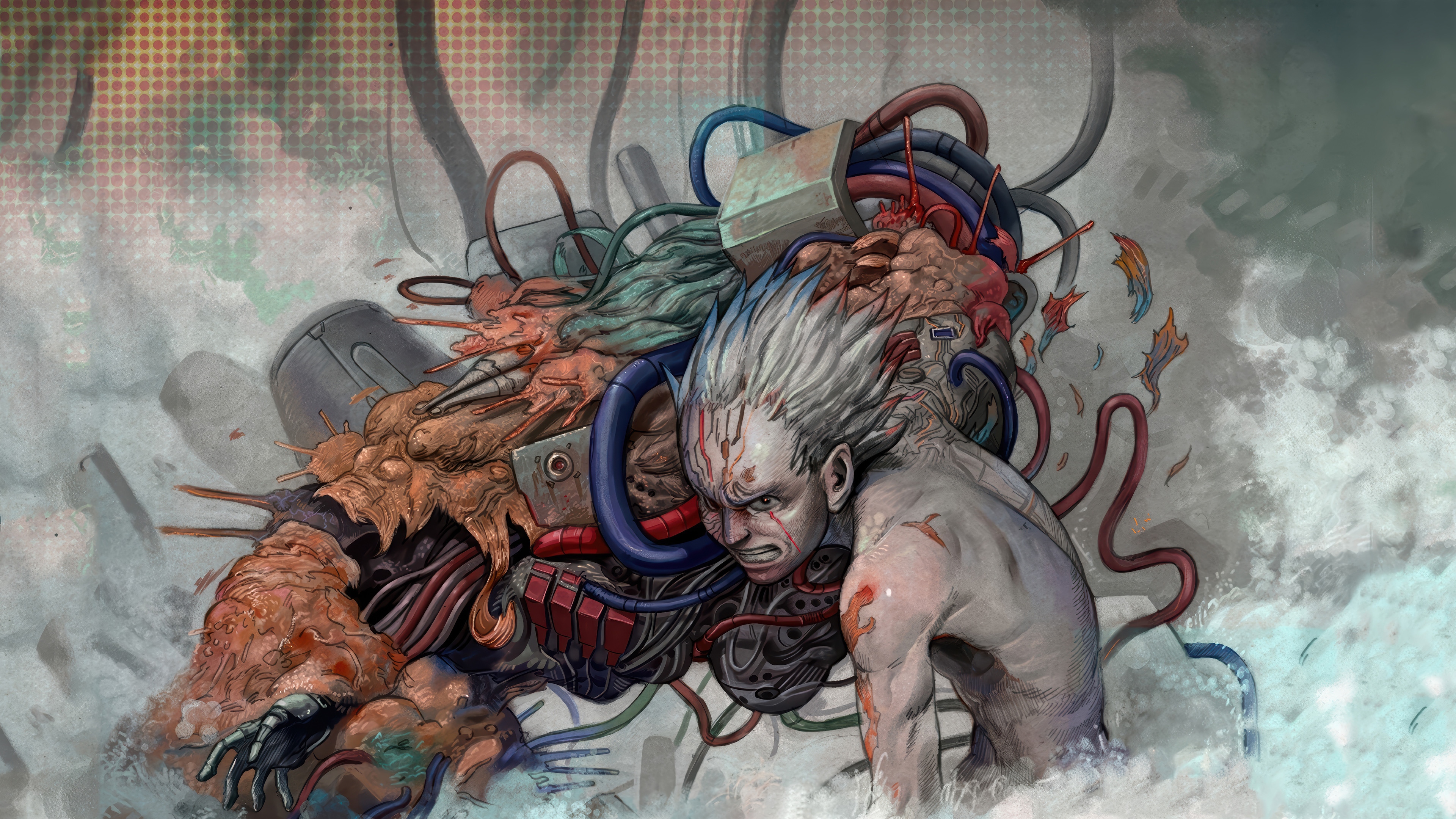 Tetsuo Shima from Akira in 4K HD Wallpaper