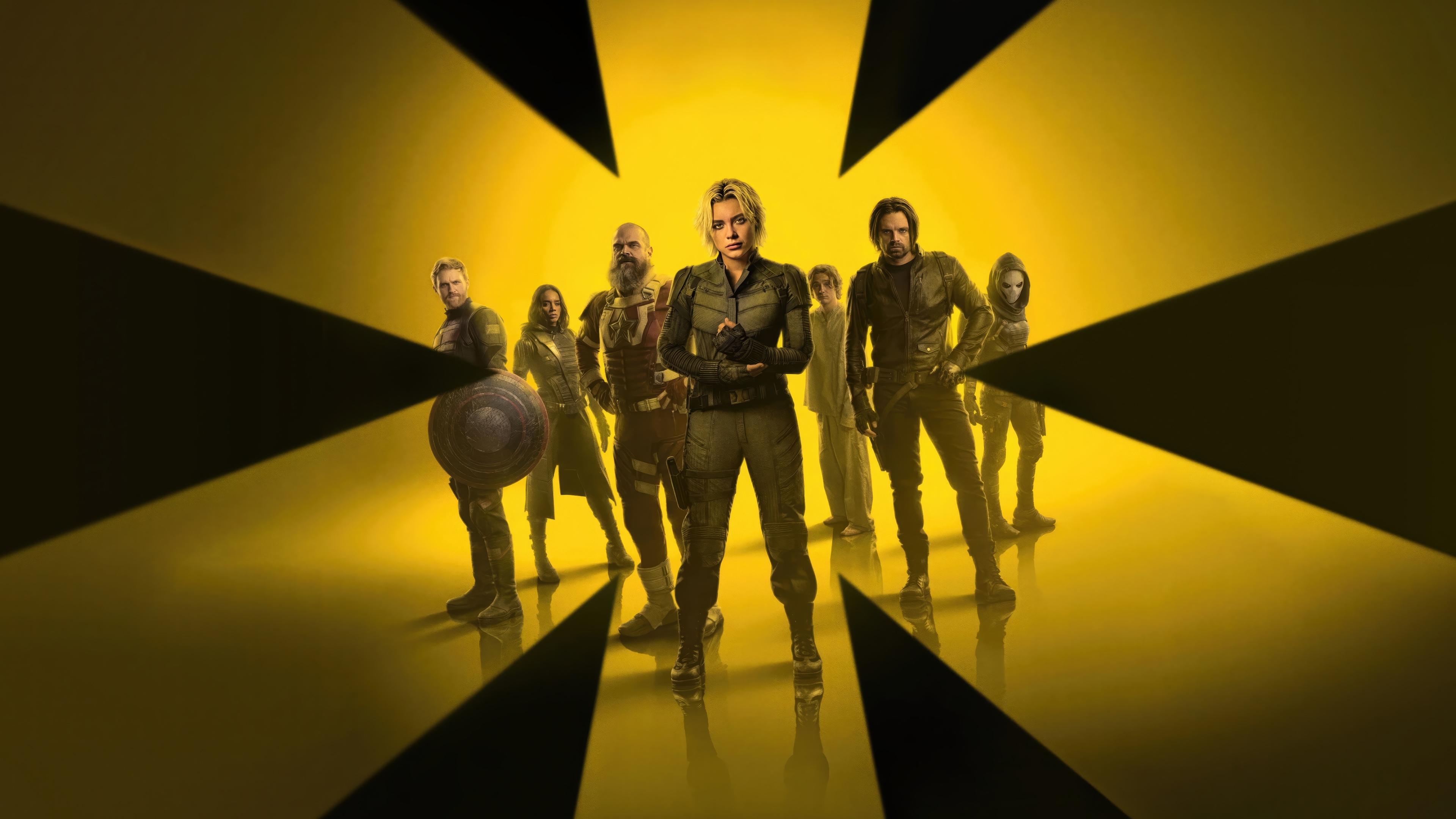 Thunderbolts 4K HD Wallpaper