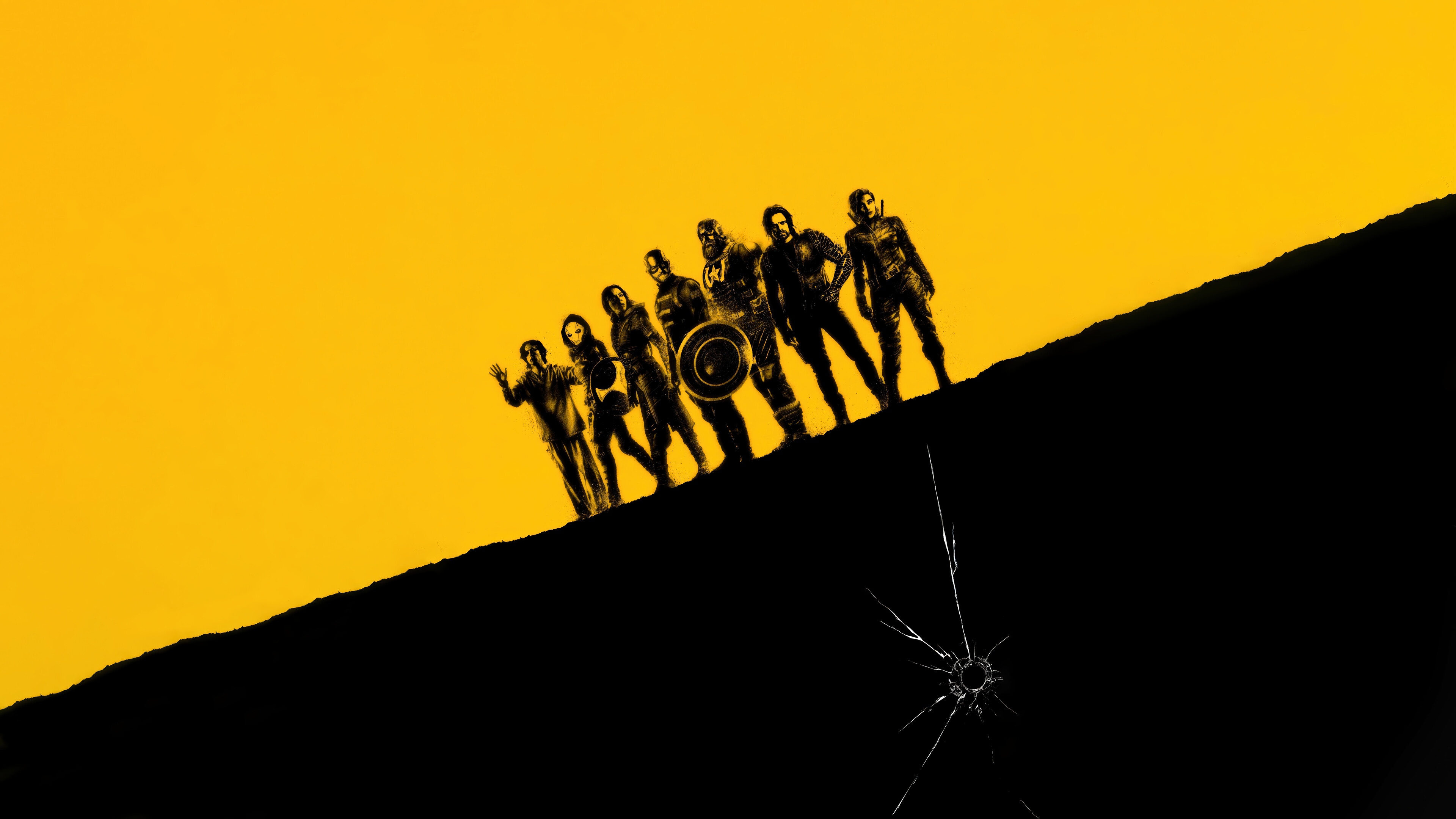 Thunderbolts Movie 4K HD Wallpaper