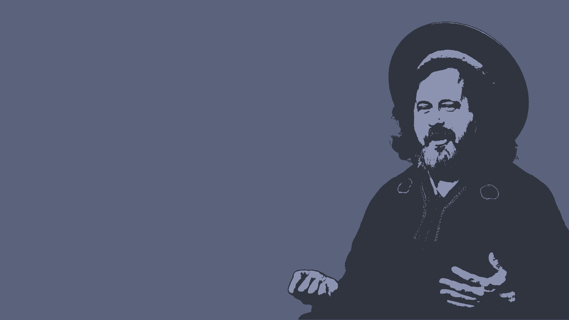 Richard Stallman from Saint GNU HD Wallpaper