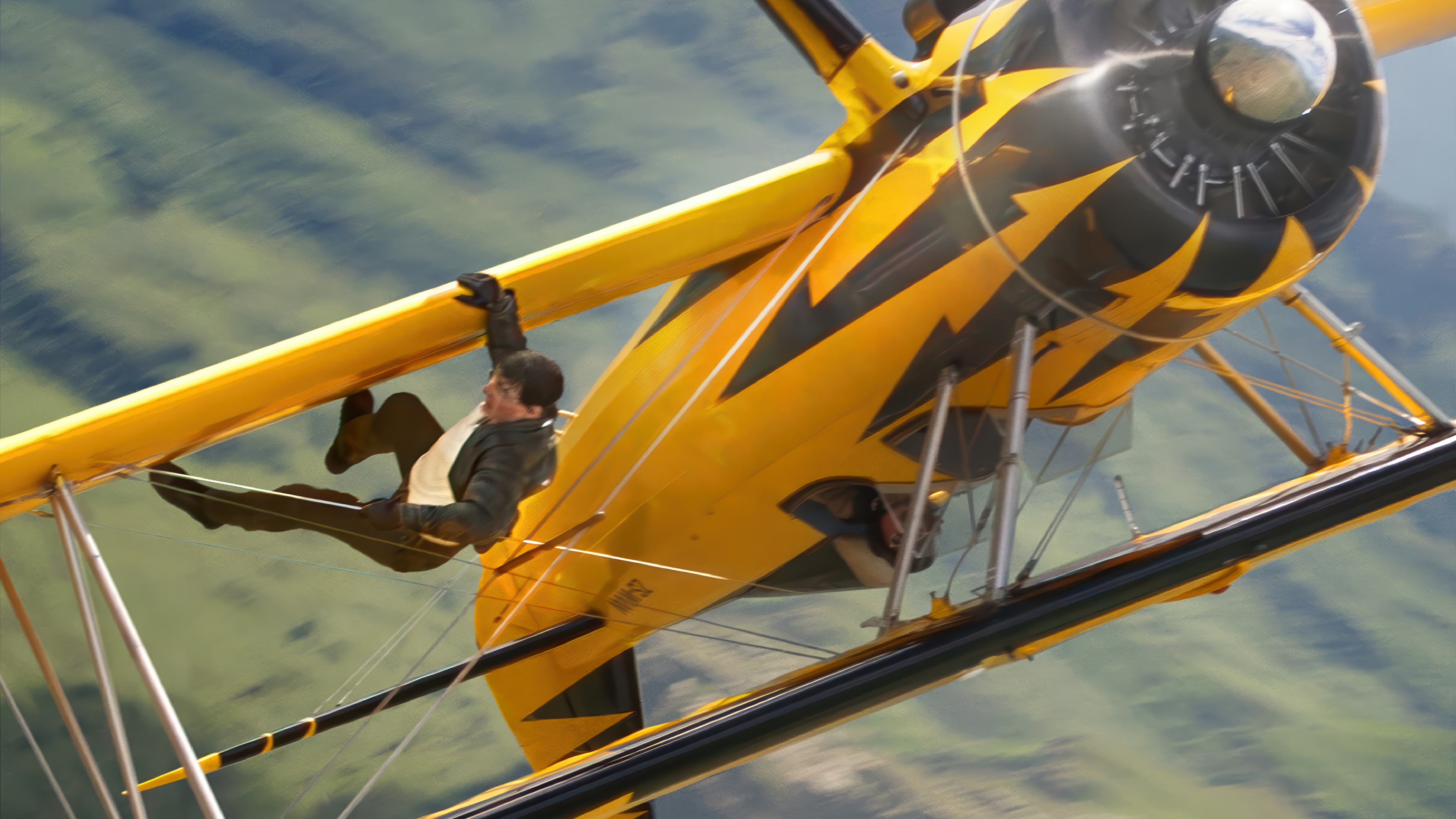 Mission: Impossible 4K Tom Cruise Airplane Stunt HD Wallpaper