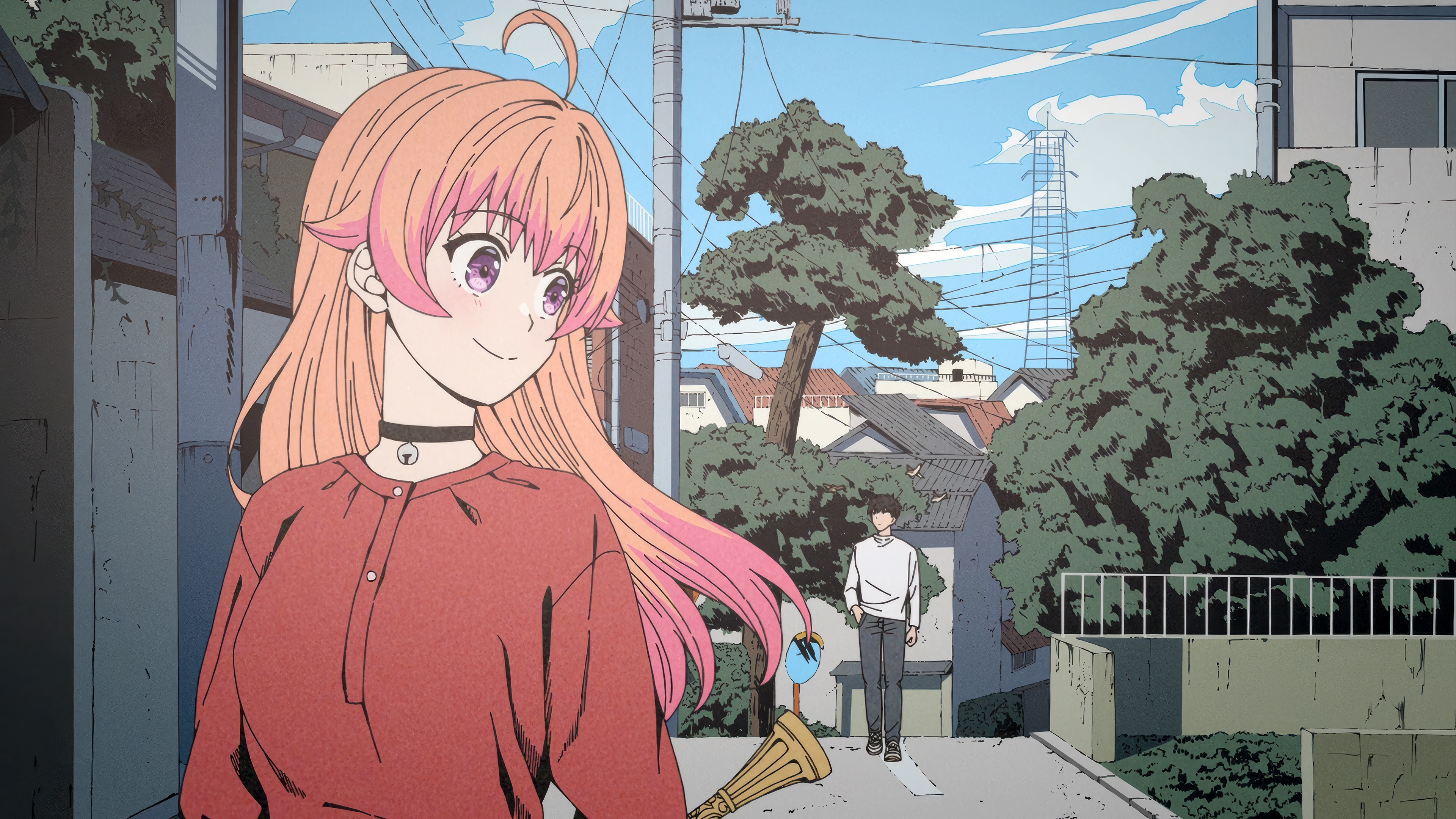 Witch Watch 4K anime scene HD Wallpaper