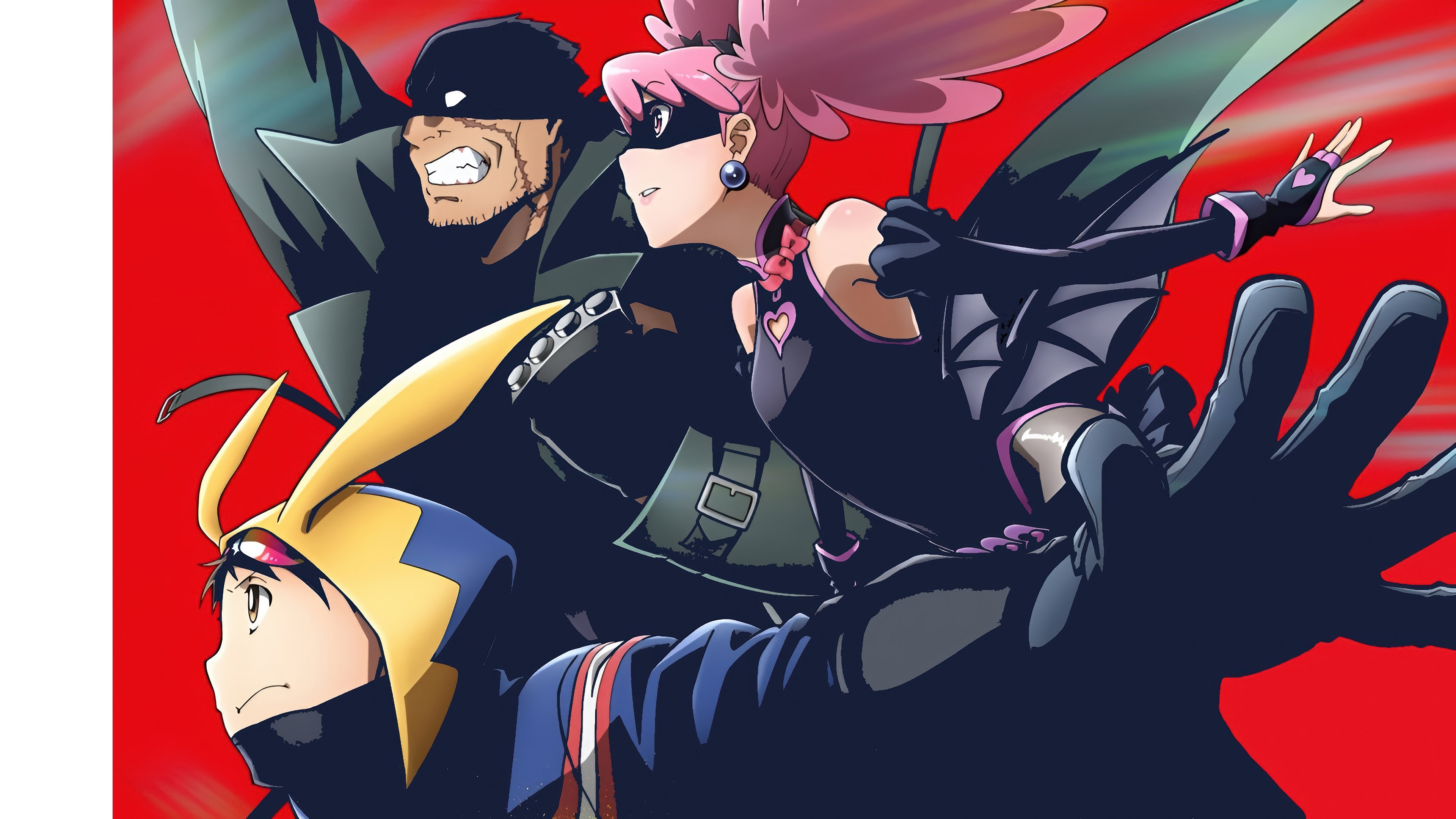 My Hero Academia: Vigilantes Knuckleduster, Pop Step, The Crawler HD Wallpaper