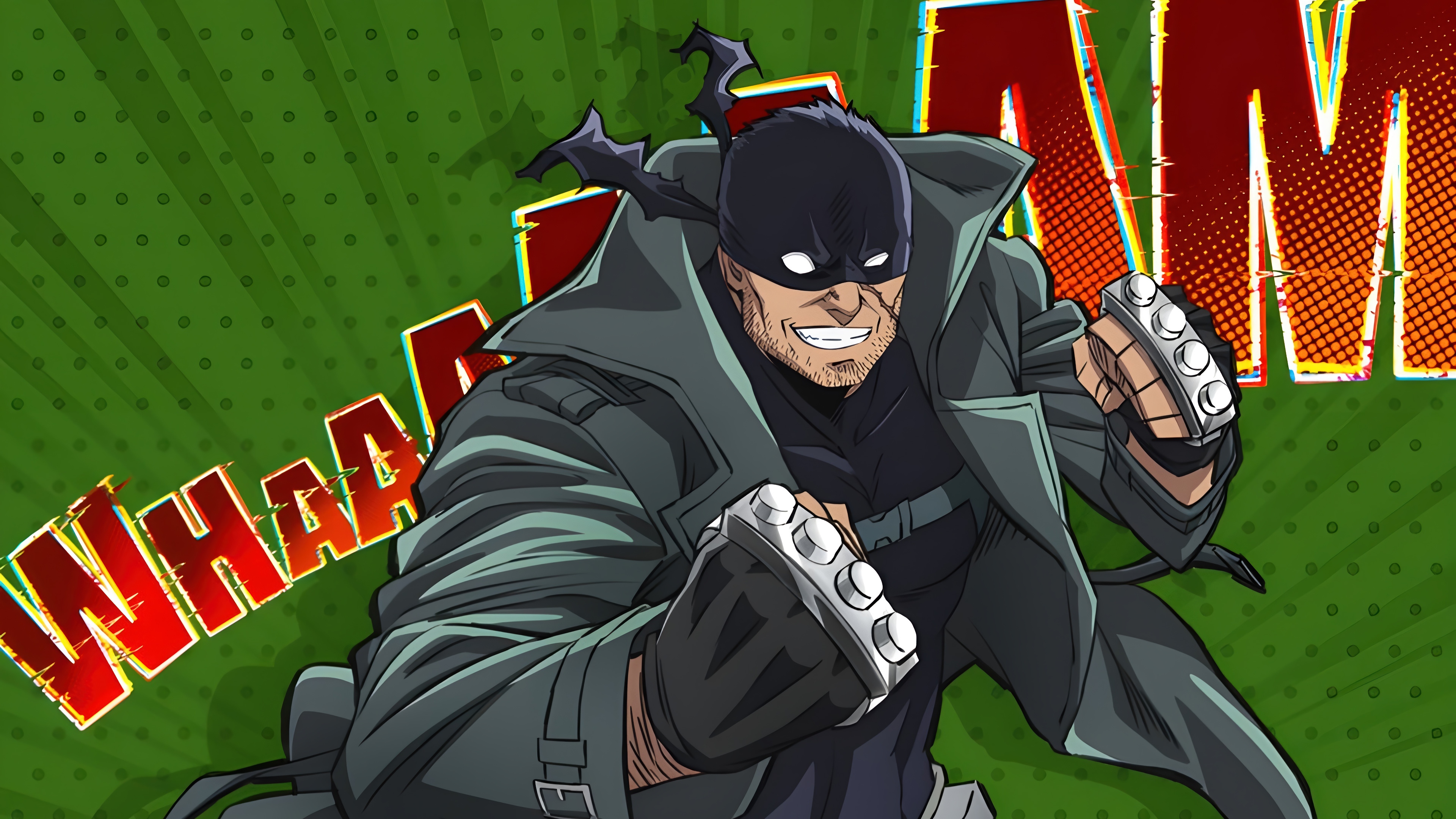 Knuckleduster from My Hero Academia: Vigilantes 4K HD Wallpaper