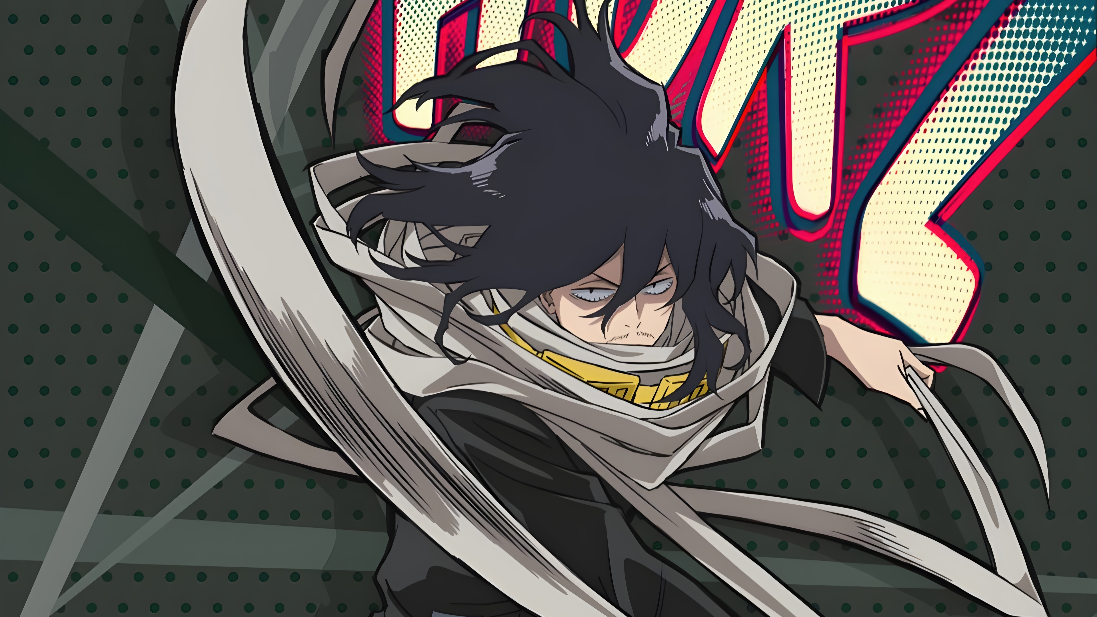 Shota Aizawa from My Hero Academia in 4K HD Wallpaper