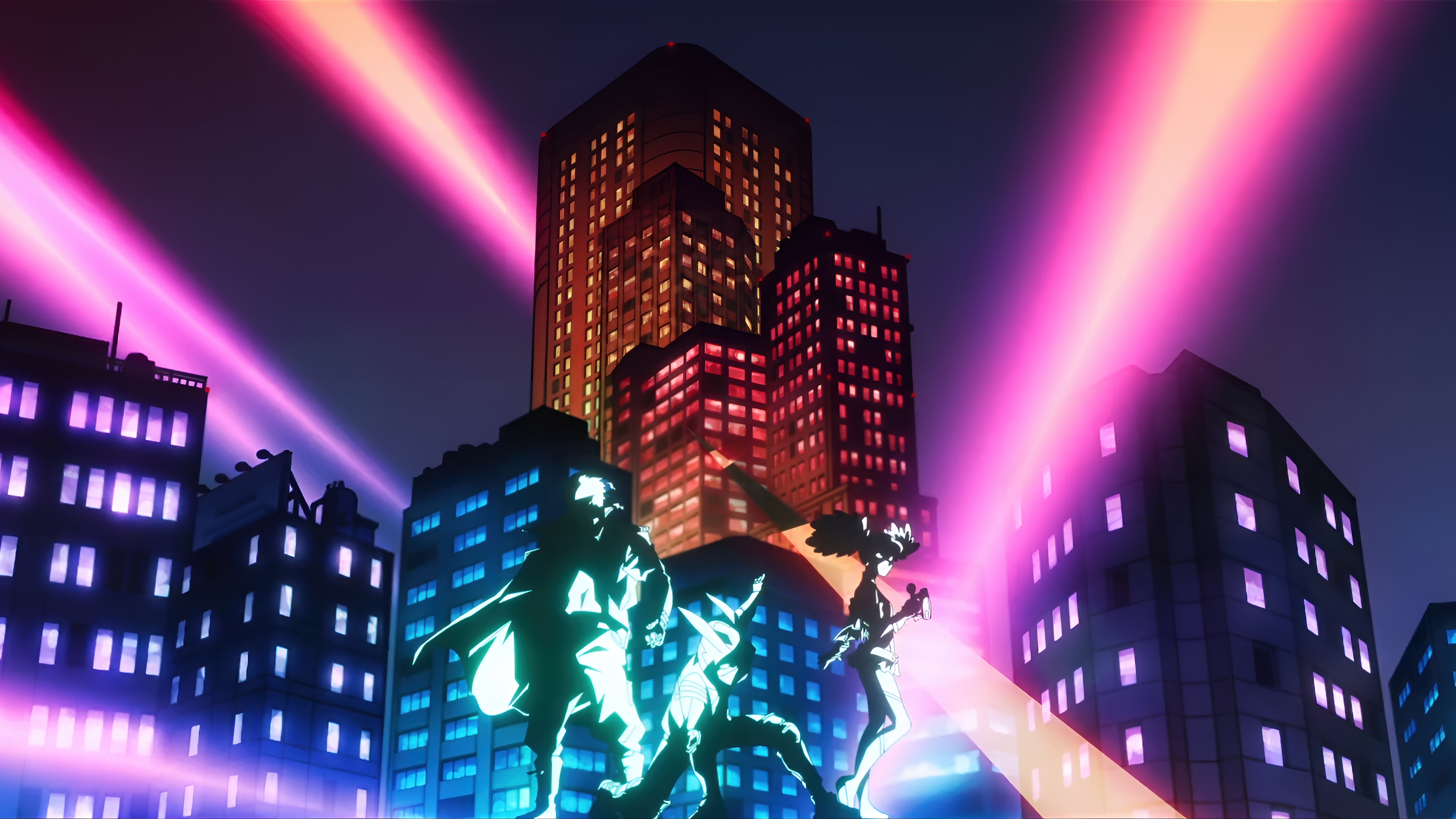 My Hero Academia: Vigilantes 4K Anime Cityscape HD Wallpaper