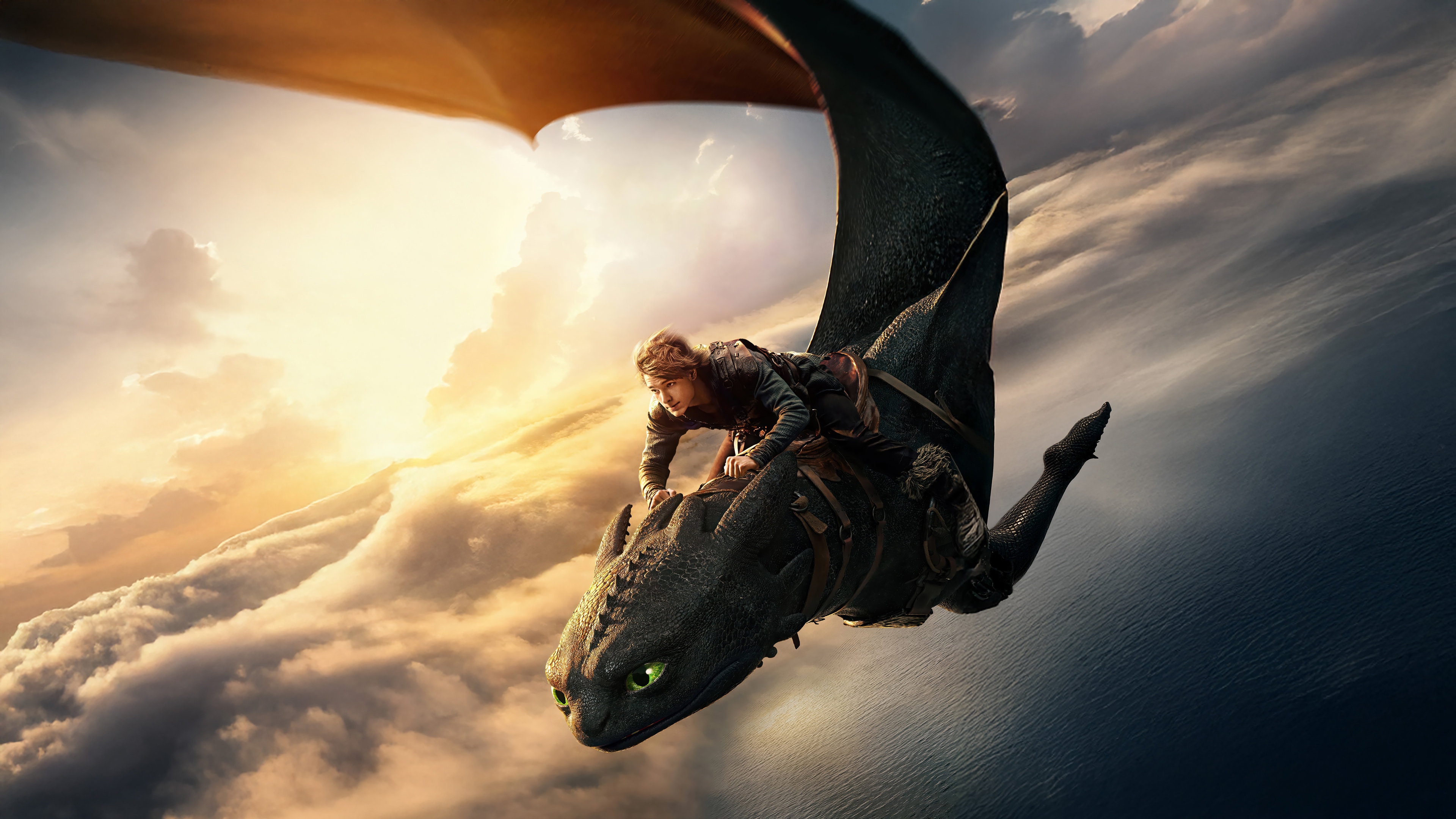 How to Train Your Dragon 4K HD Wallpaper