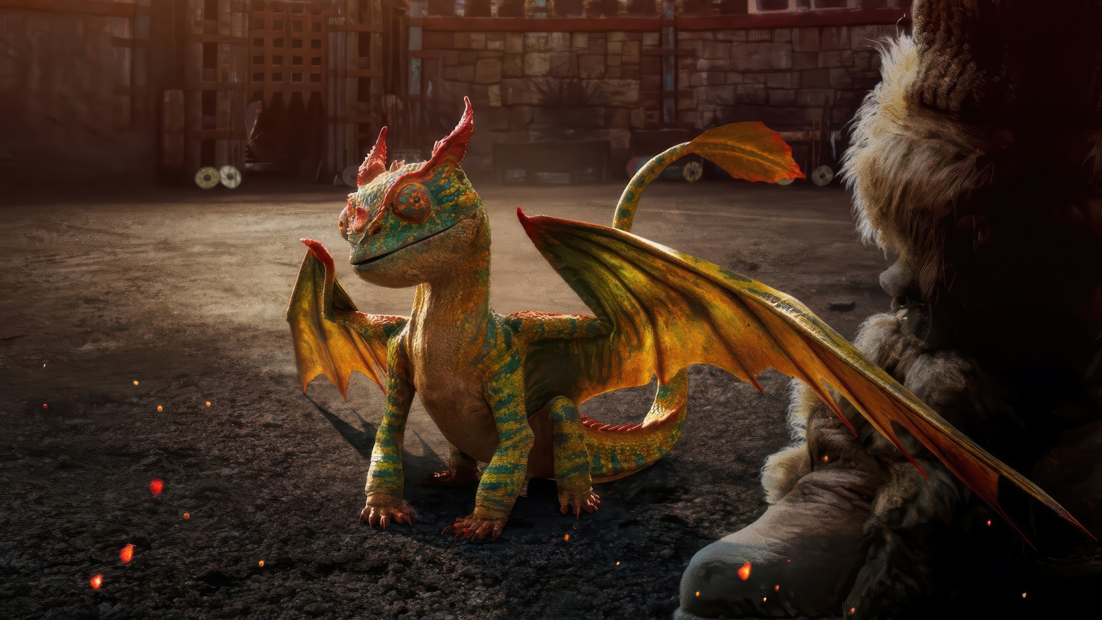 How to Train Your Dragon 4K HD Wallpaper