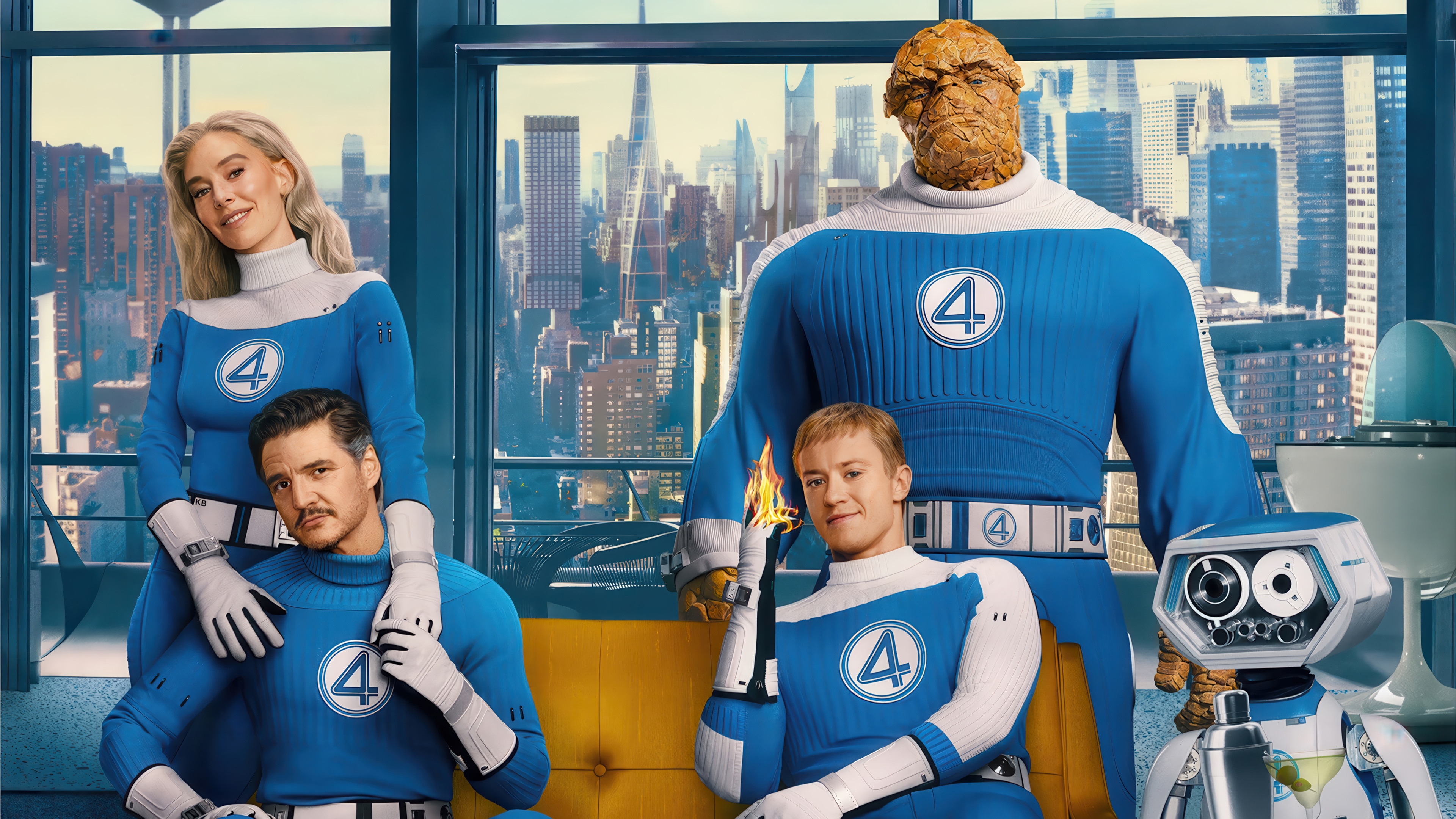 The Fantastic Four: First Steps 4K HD Wallpaper