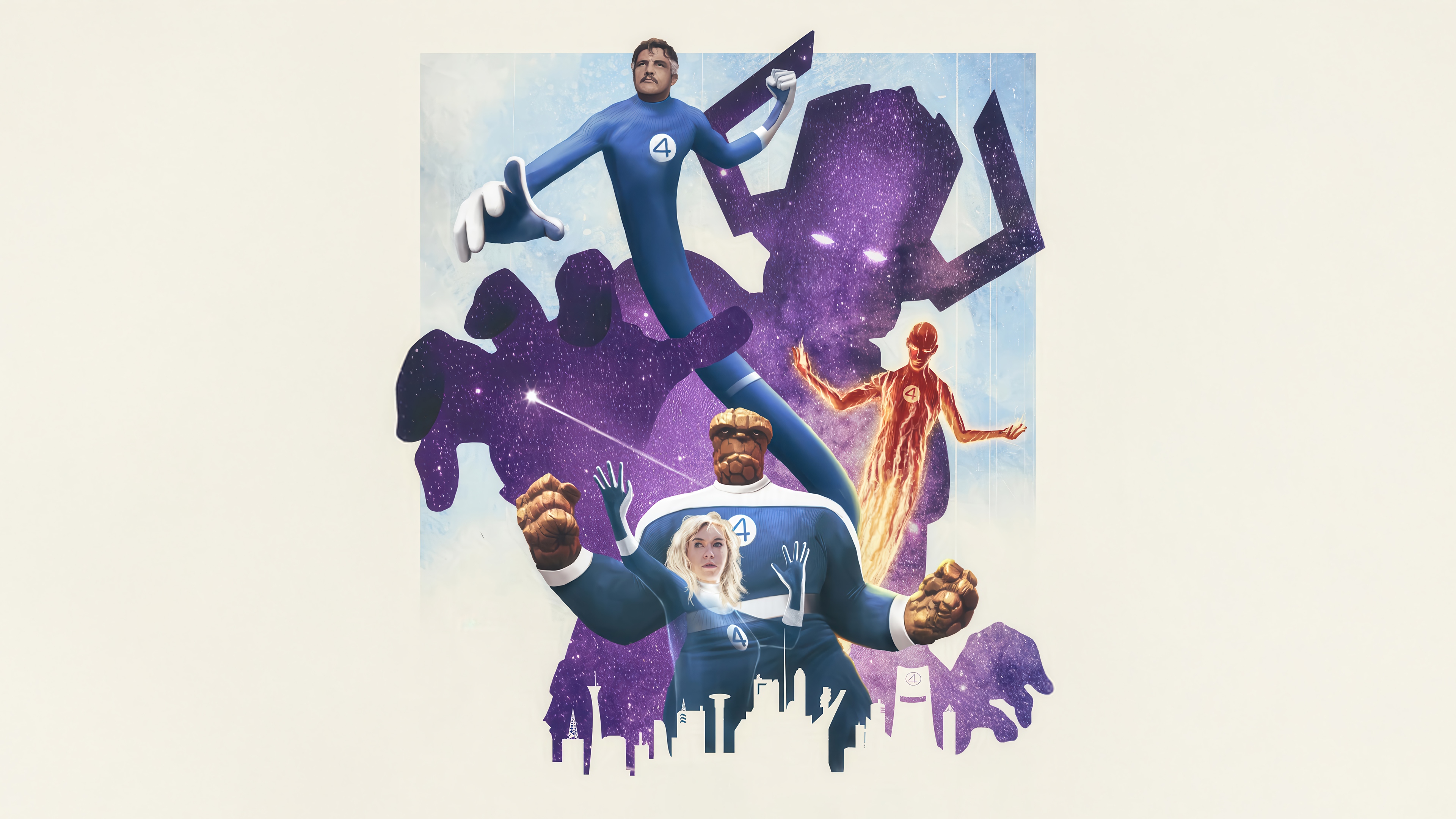 Fantastic Four vs. Galactus HD Wallpaper