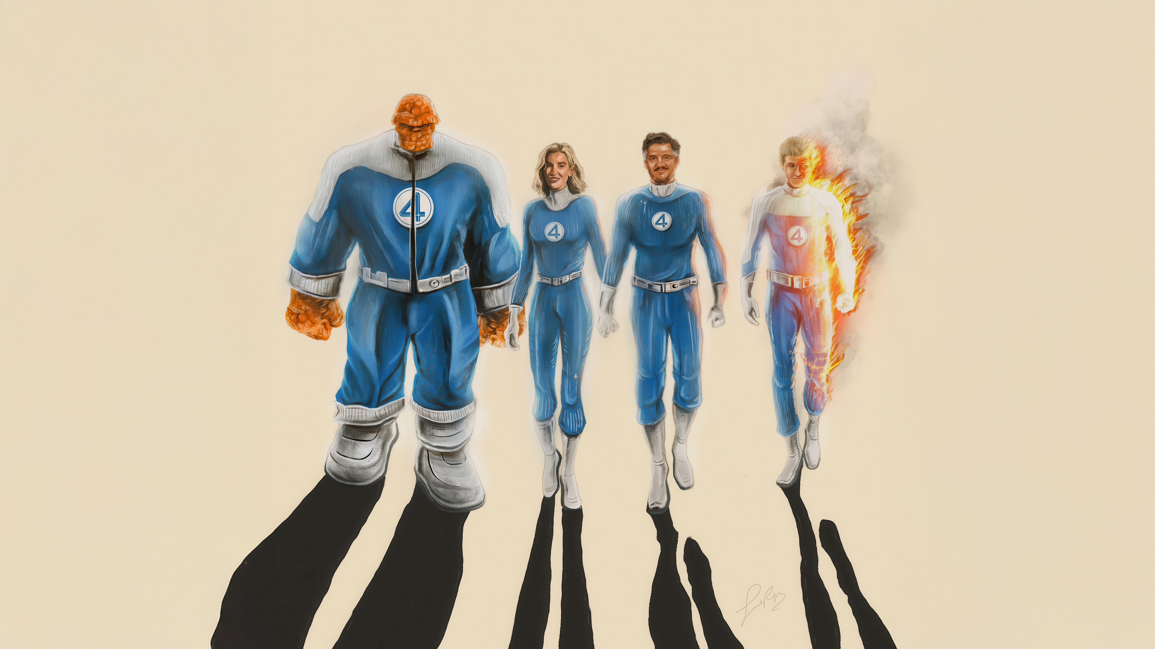 The Fantastic Four: First Steps HD Wallpaper