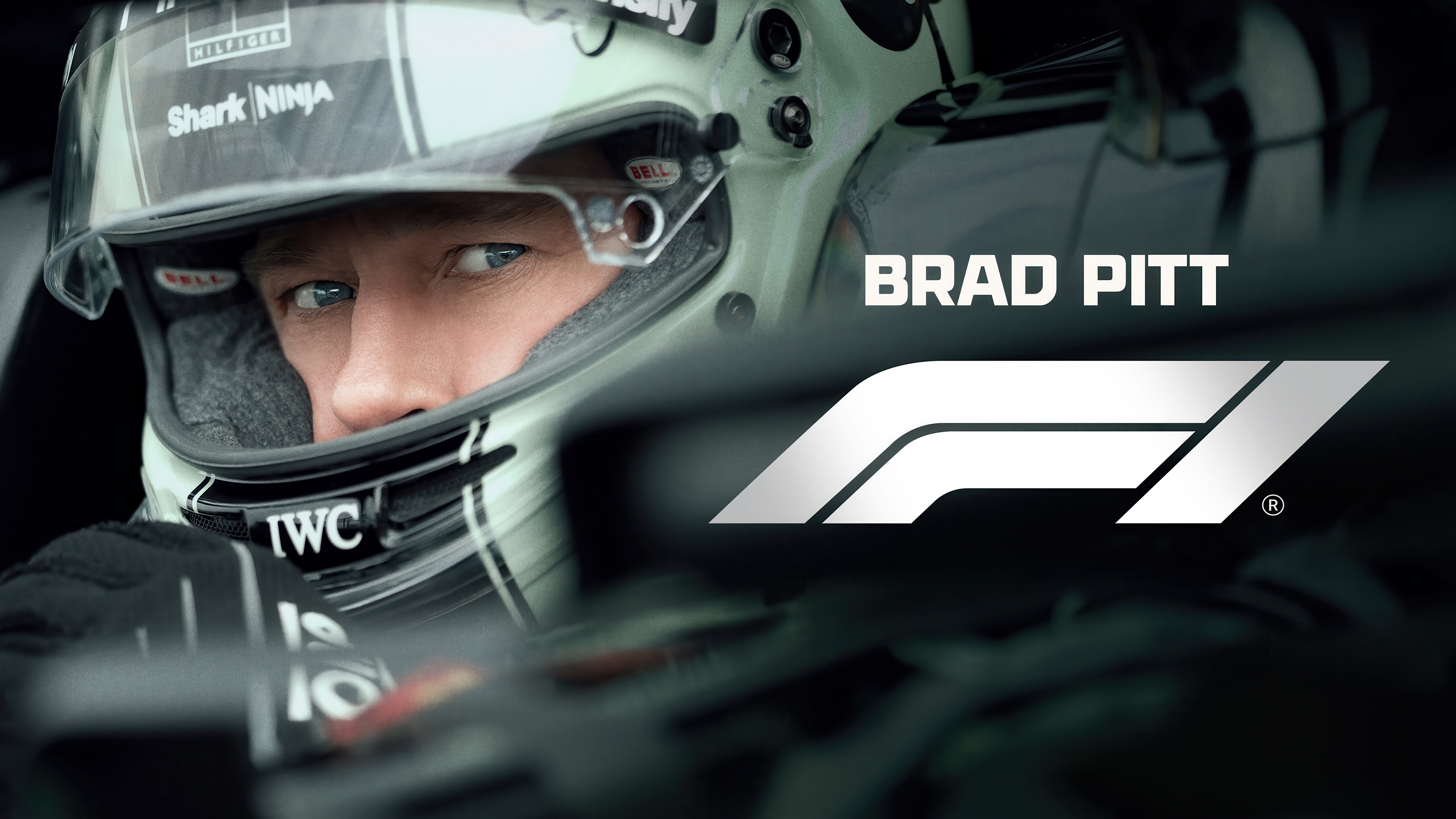 Brad Pitt in F1 Movie 4K HD Wallpaper