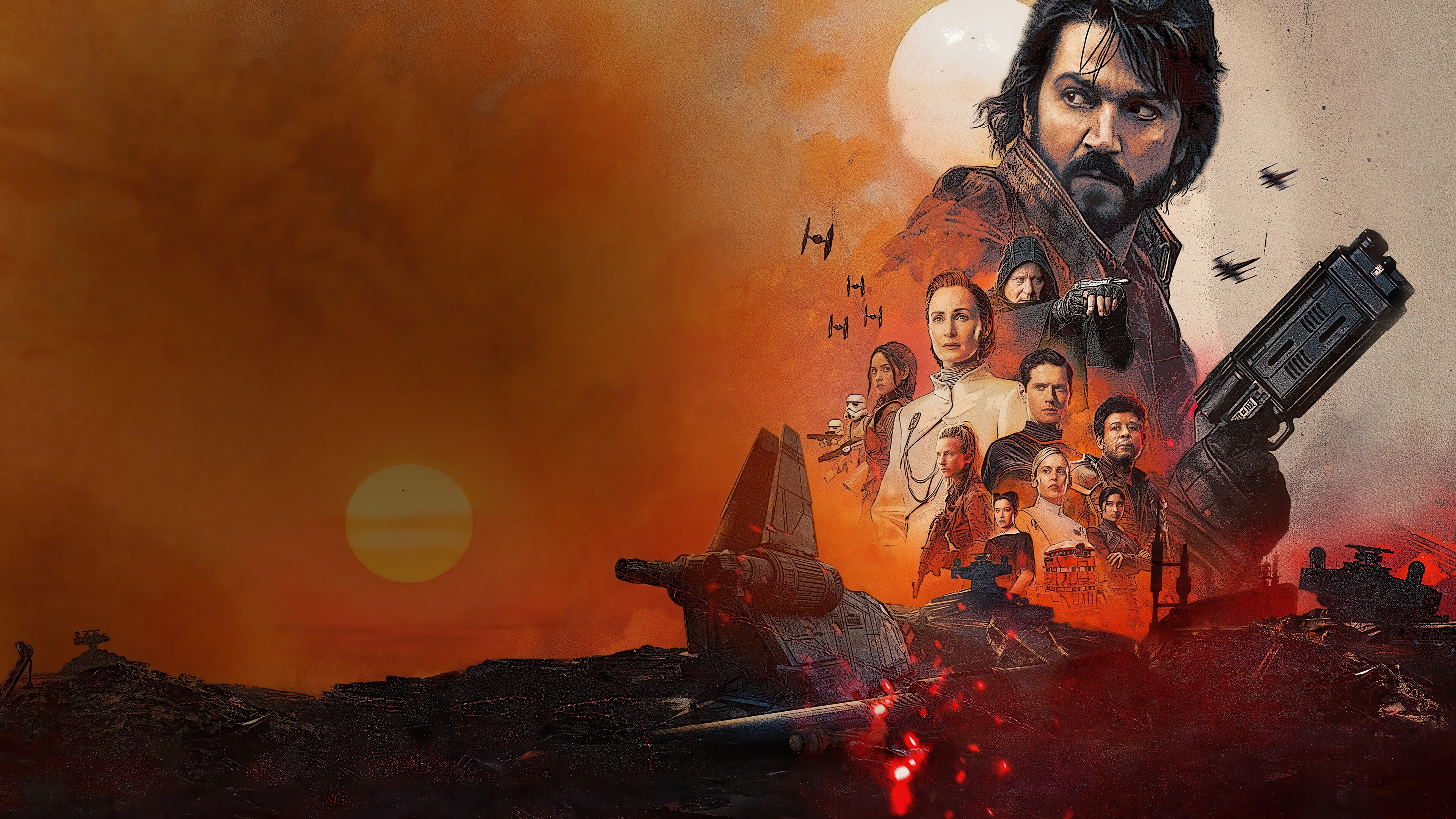 Andor Star Wars TV Series 4K HD Wallpaper