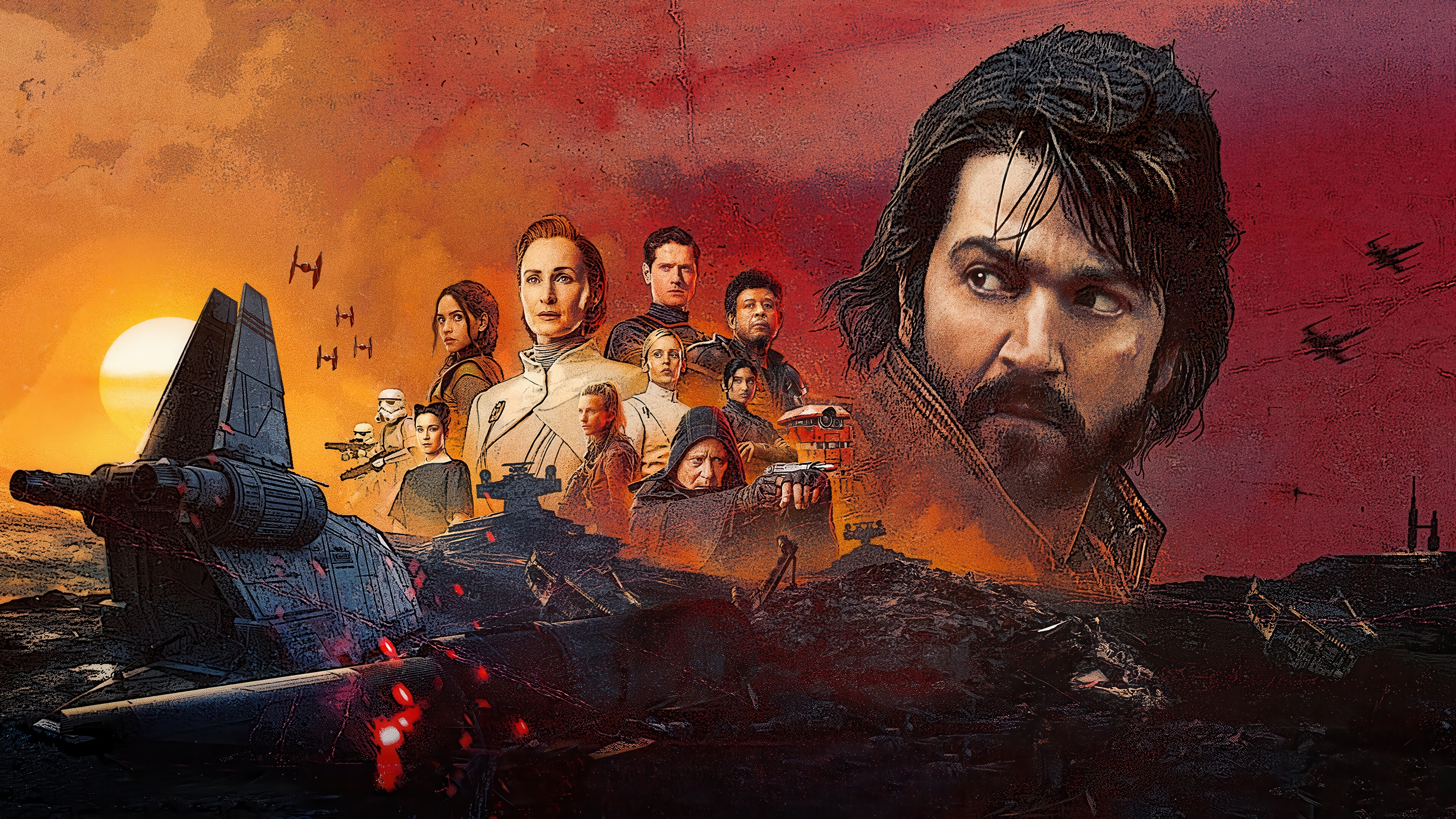 Andor Star Wars TV Series 4K HD Wallpaper