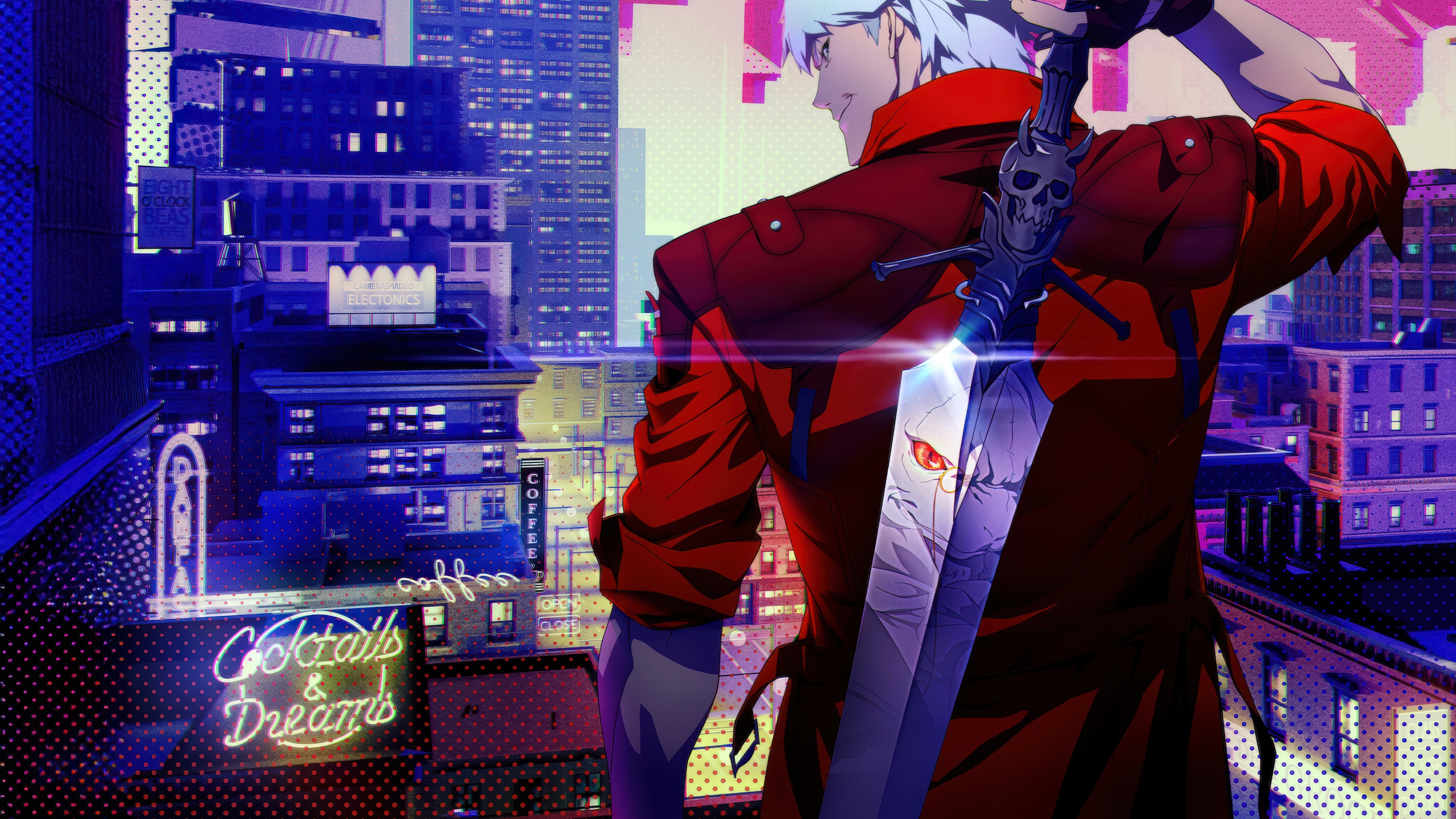 Dante from Devil May Cry 4K HD Wallpaper