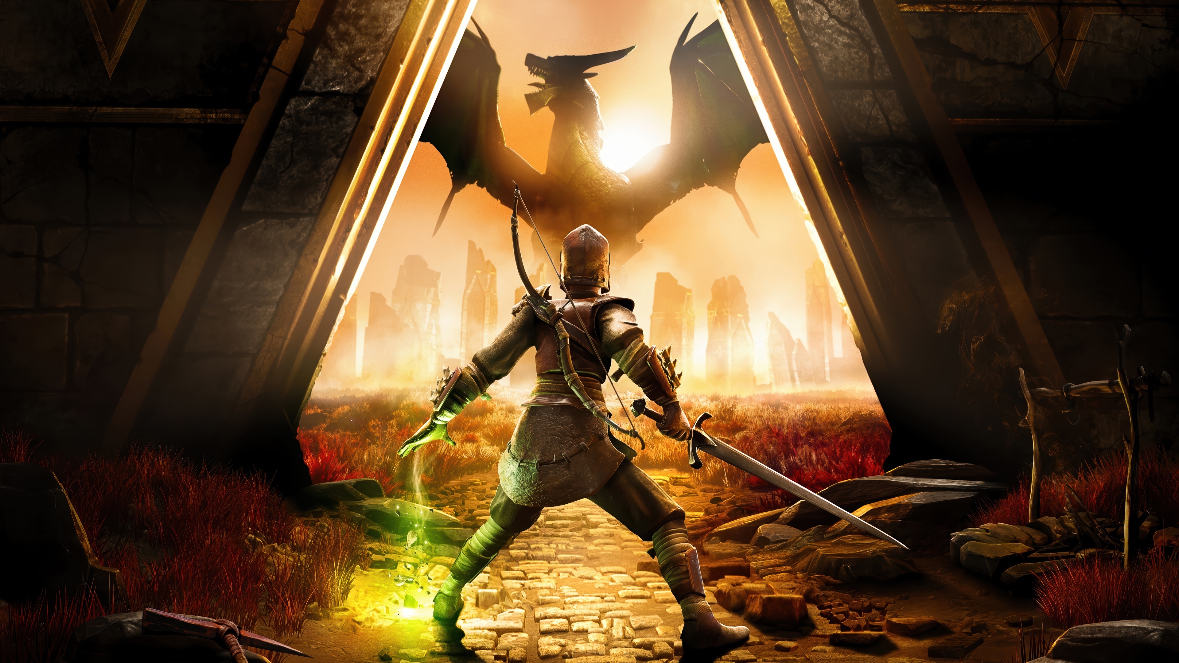 RuneScape Dragonwilds 4K HD Wallpaper