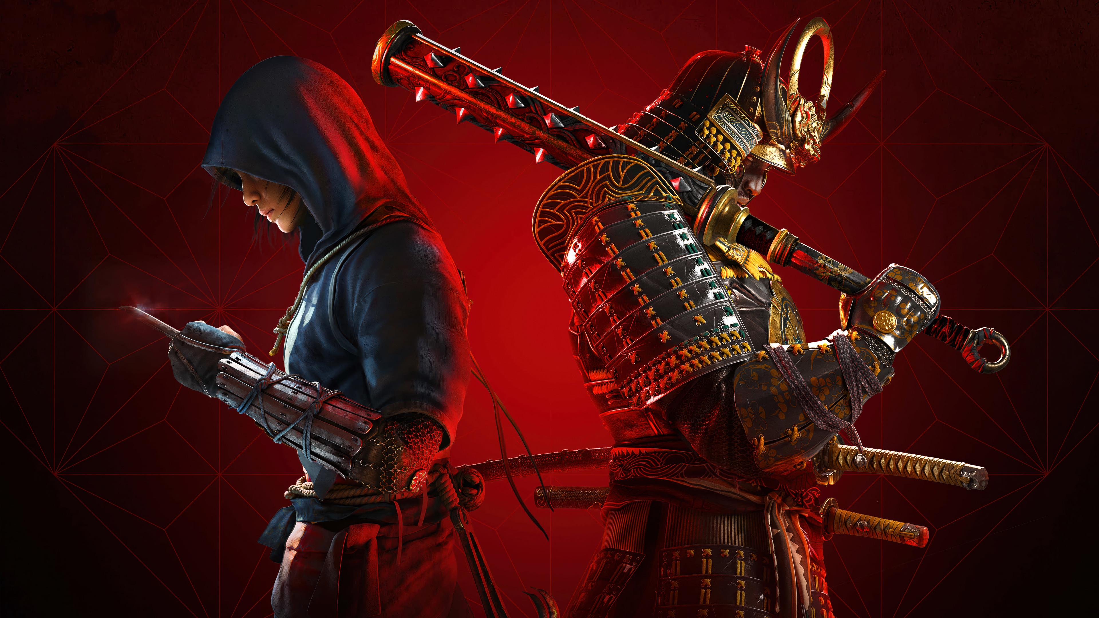 Naoe and Yasuke in 4K HD Wallpaper