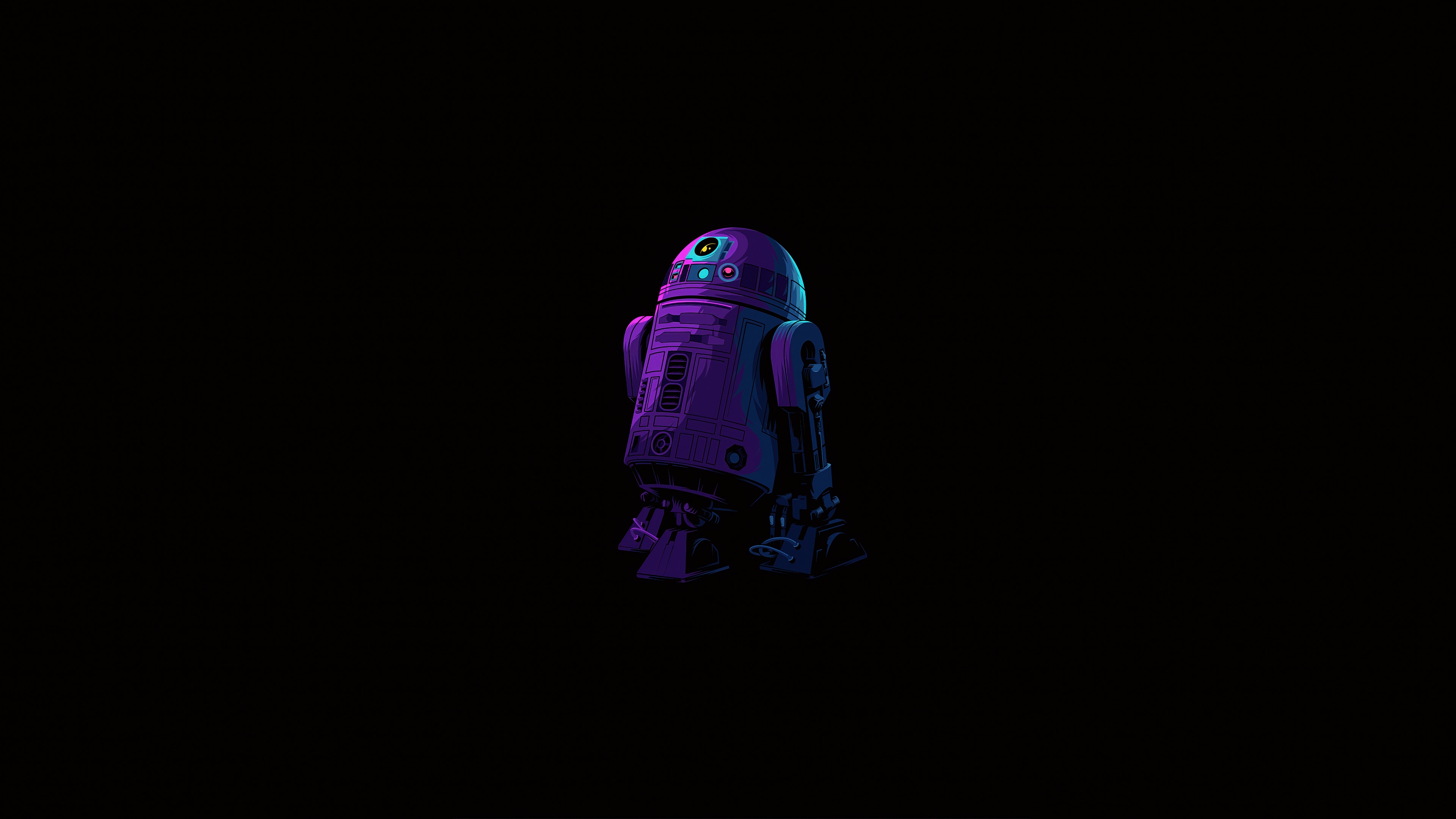 R2-D2 from Star Wars in 4K HD Wallpaper