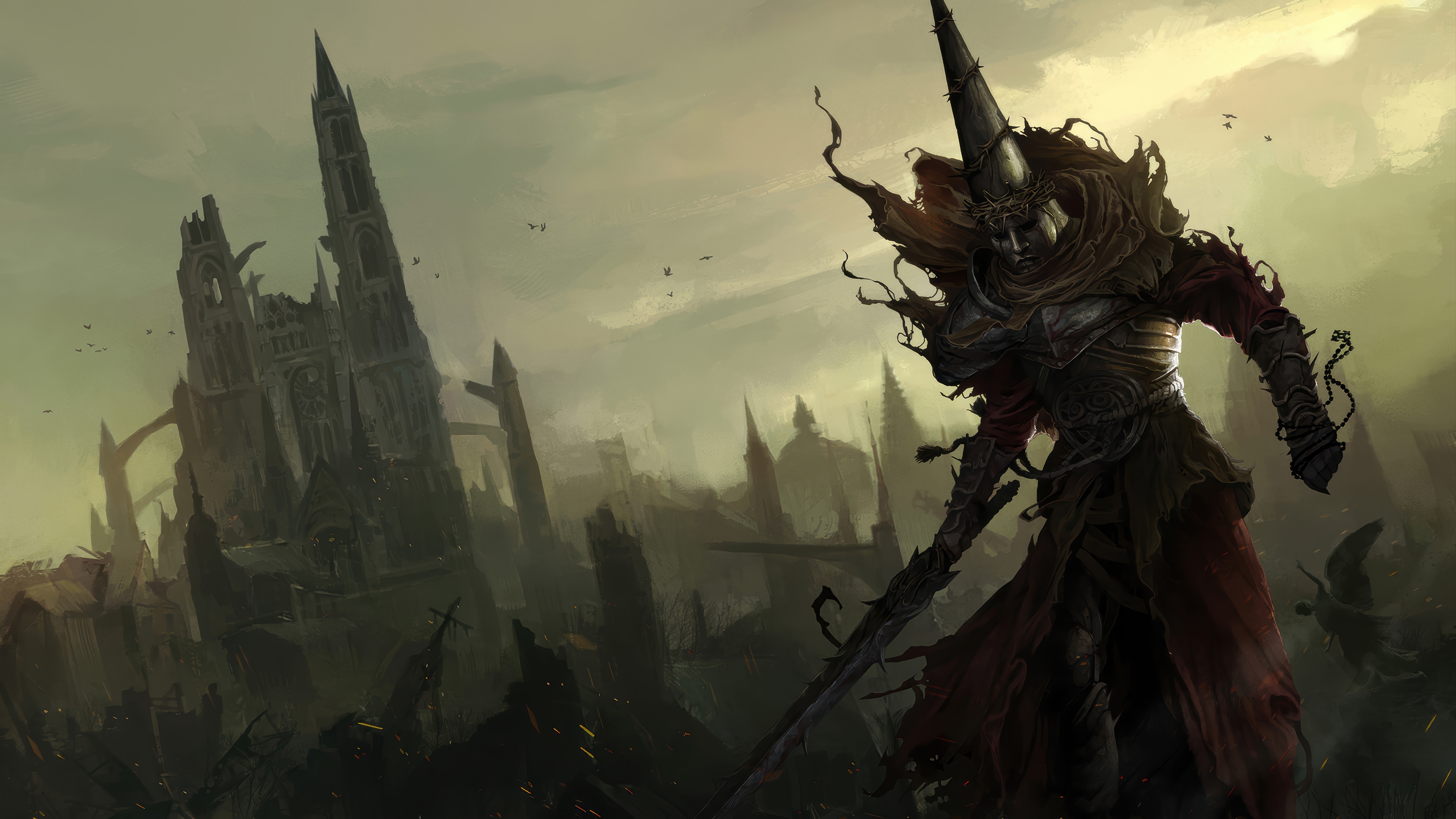 Blasphemous 4K HD Wallpaper