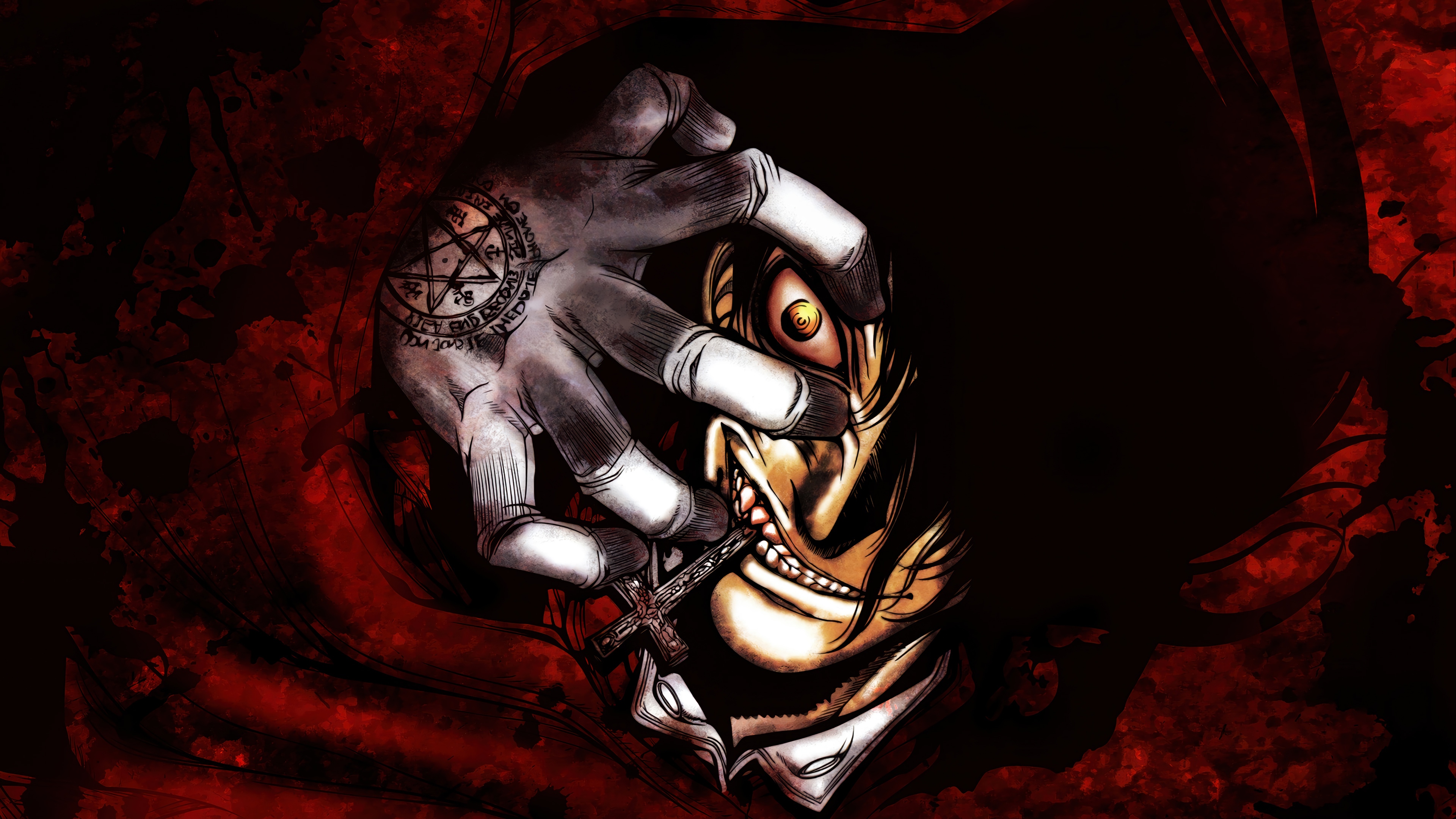 Alucard from Hellsing Ultimate 4K HD Wallpaper