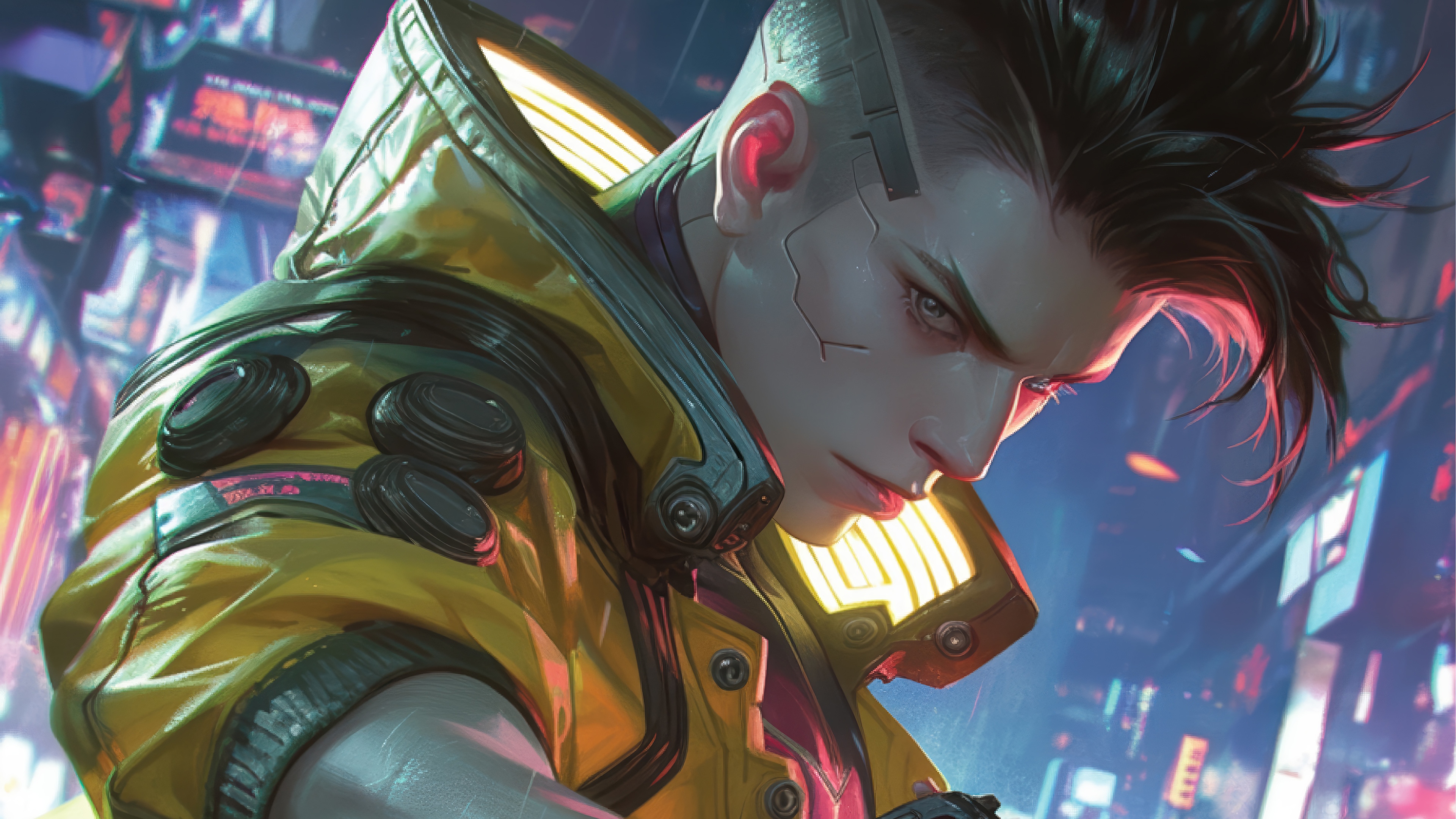 David Martinez from Cyberpunk: Edgerunners 4K HD Wallpaper