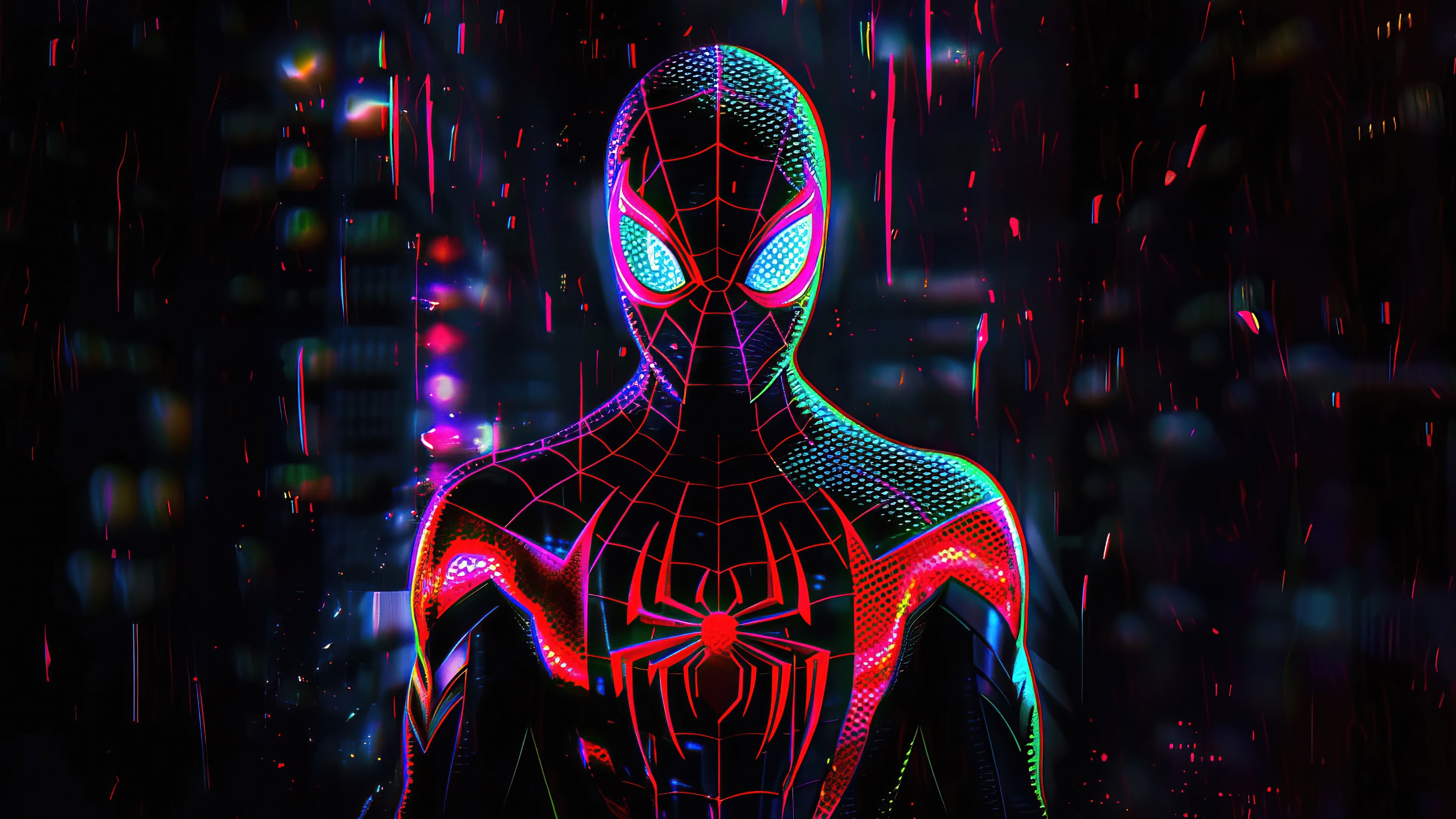 Miles Morales Spider-Man in 4K HD Wallpaper