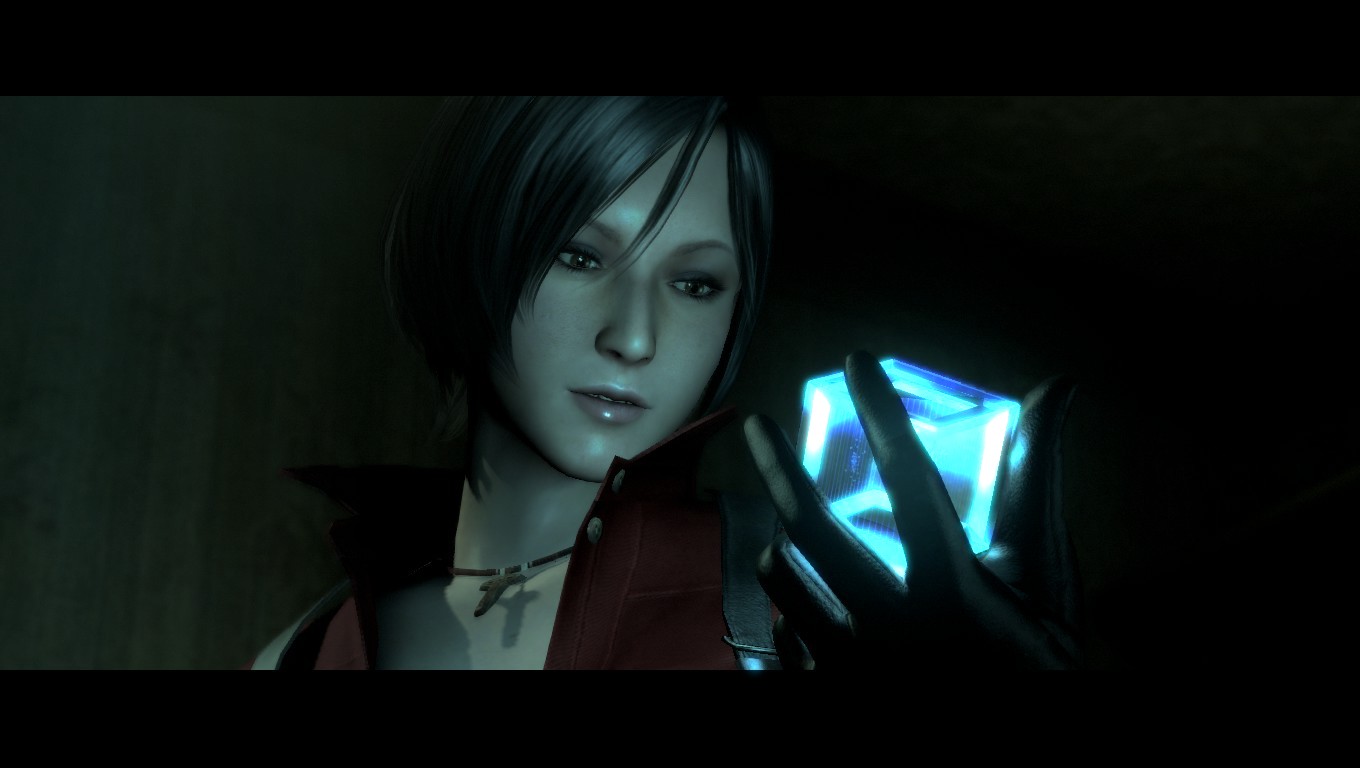 Ada Wong from Resident Evil 6 holding a blue cube HD Wallpaper