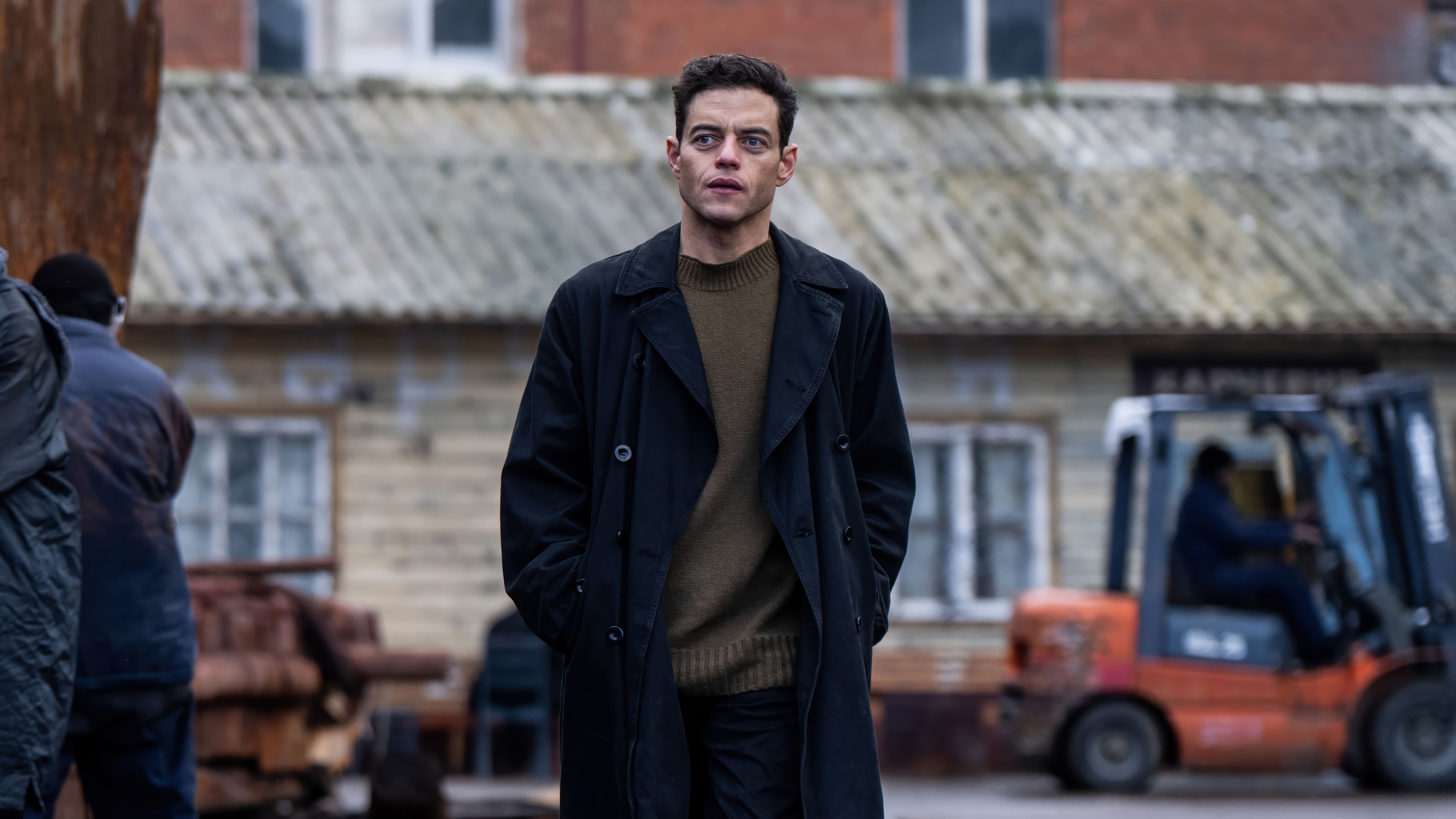 Rami Malek in The Amateur 4K HD Wallpaper