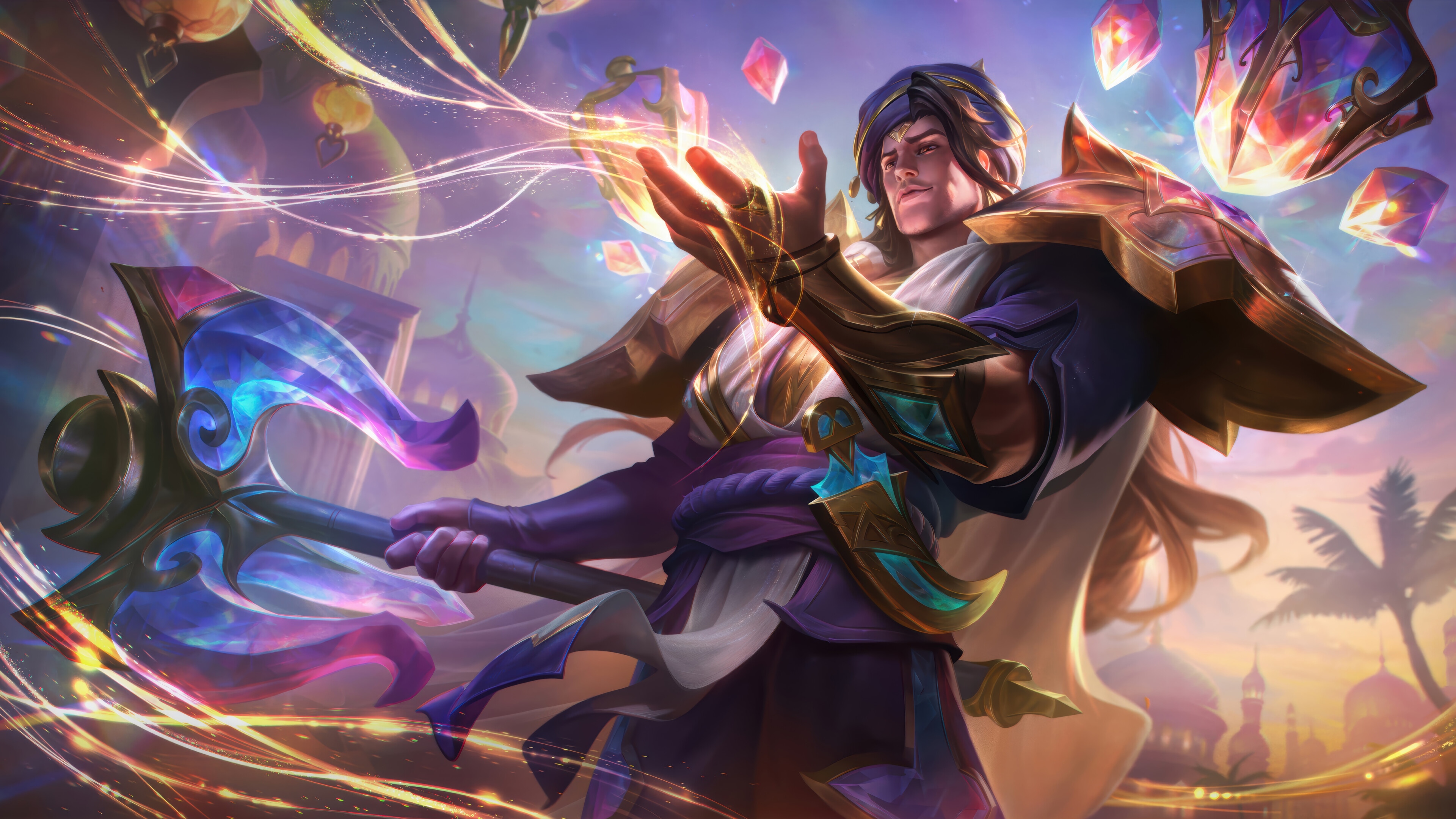 Taric, Fatebreaker from League of Legends 4K HD Wallpaper