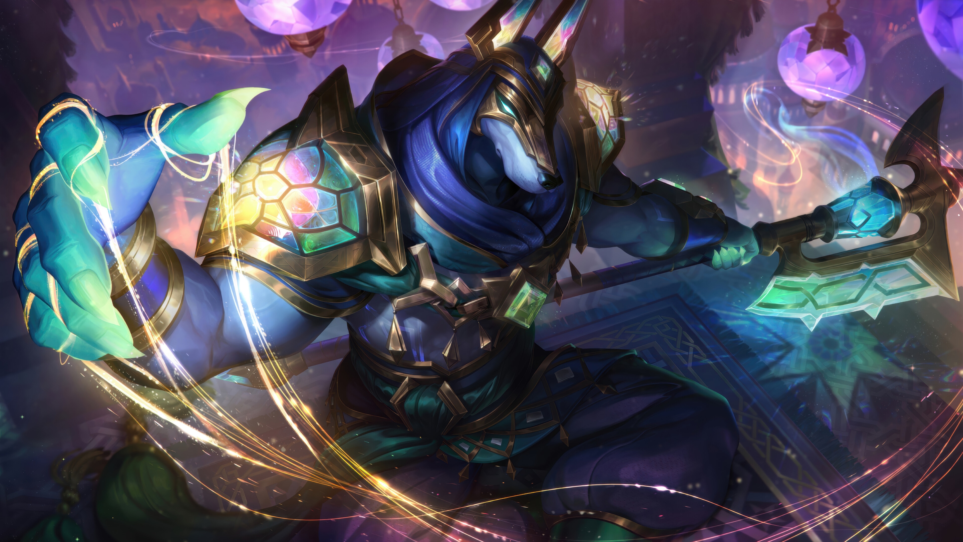 Fatemaker Nasus from League of Legends 4K HD Wallpaper