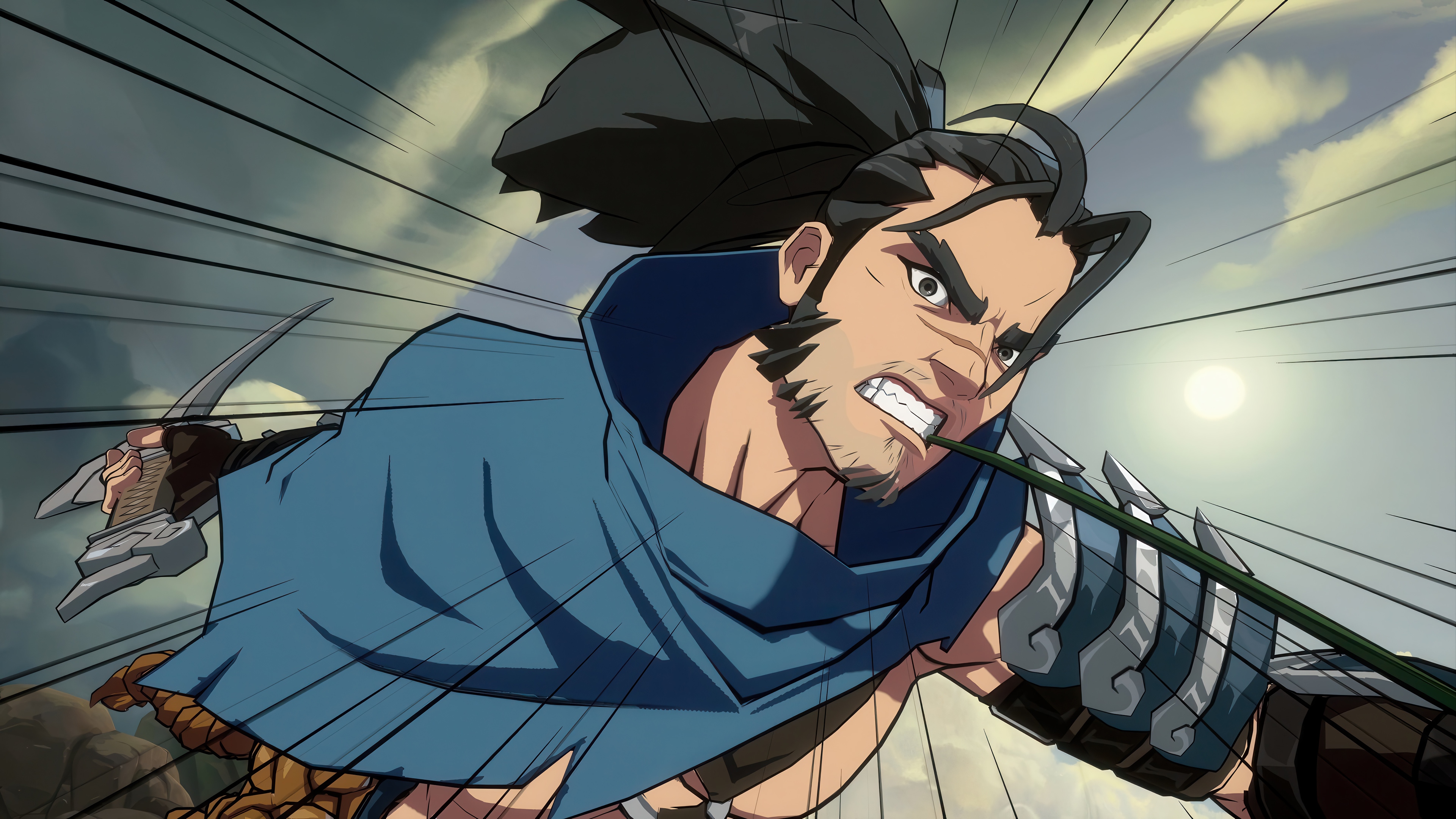 Yasuo from League of Legends in 4K HD Wallpaper