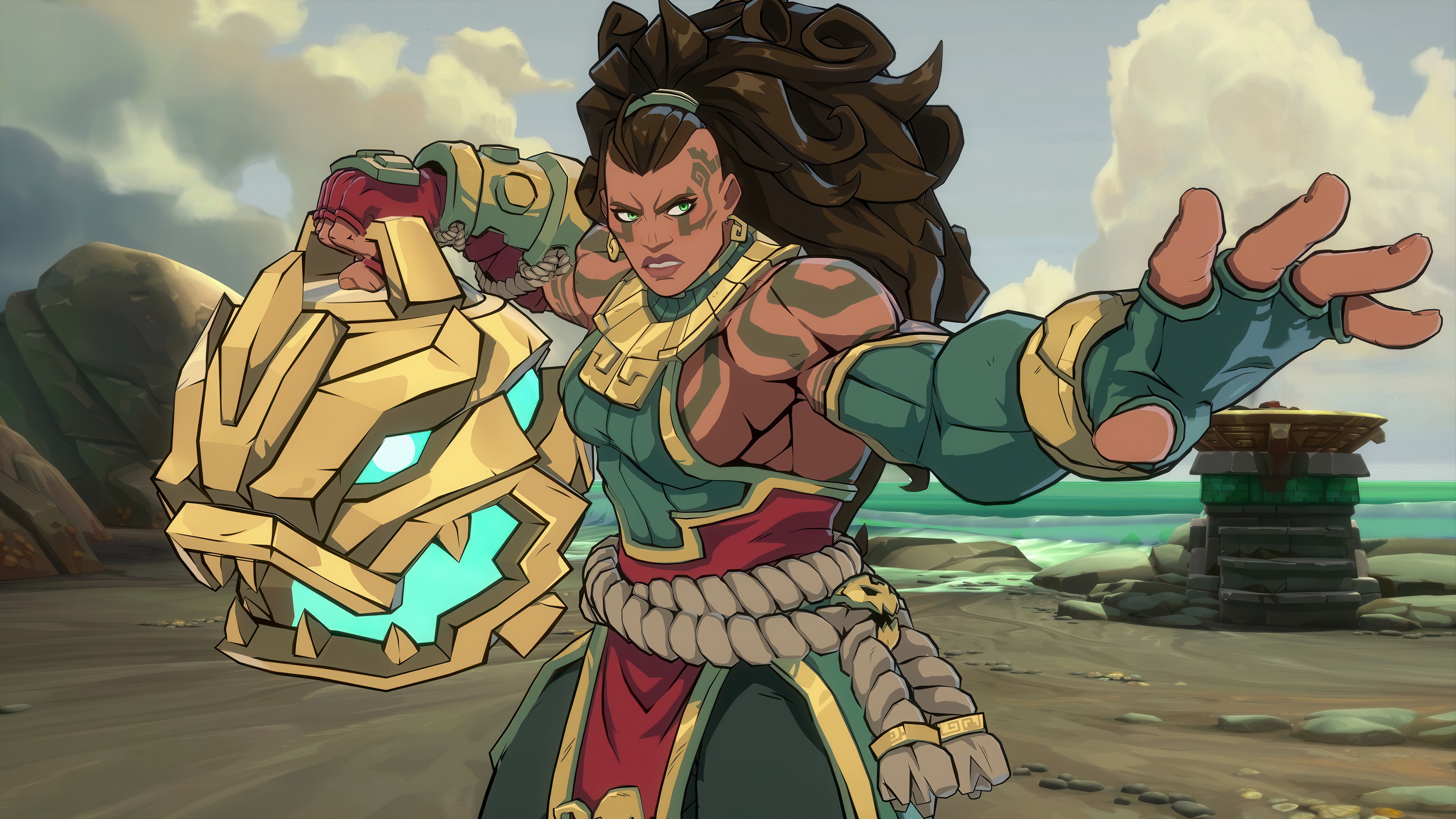 Illaoi from League of Legends in 4K HD Wallpaper