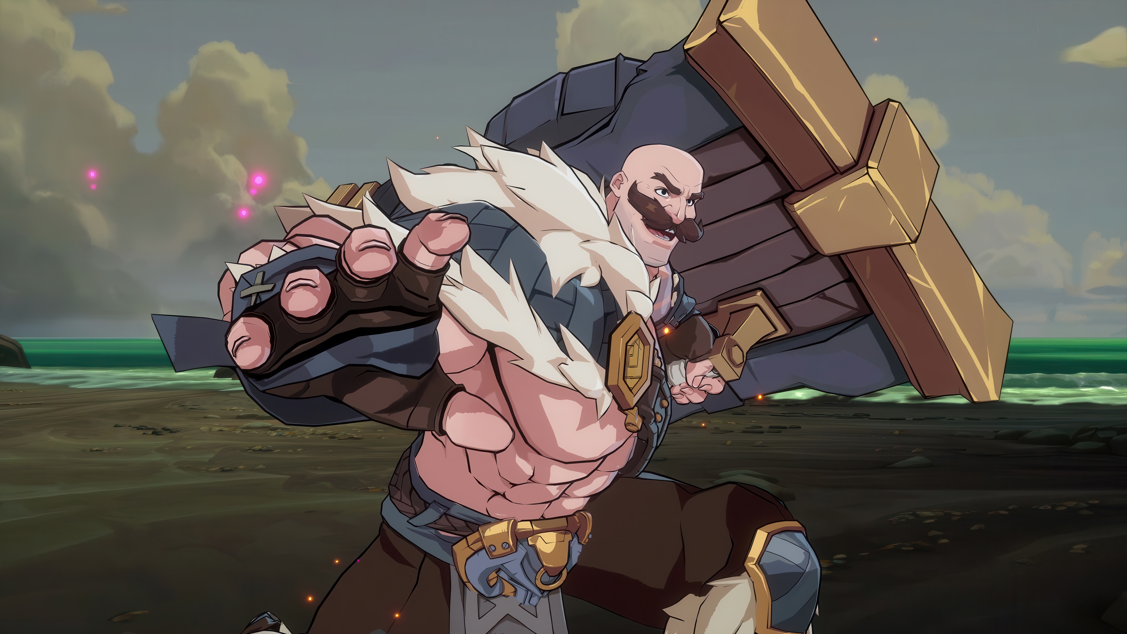 Braum from League of Legends 4K HD Wallpaper